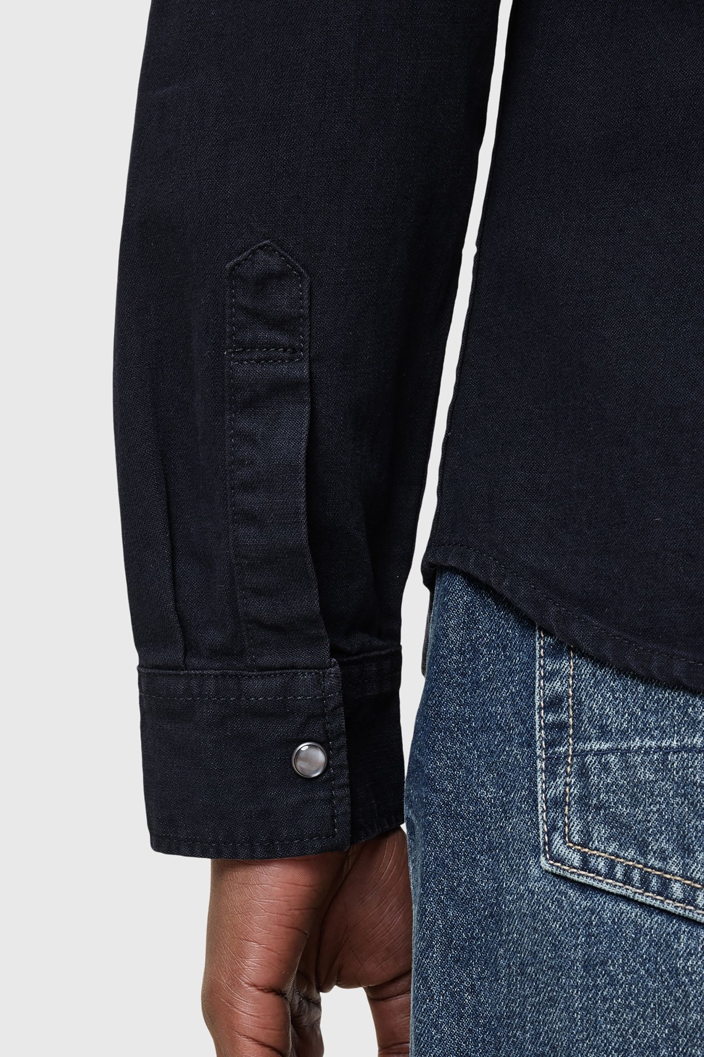 GLEASON LS SHIRT BLUE BLACK 6