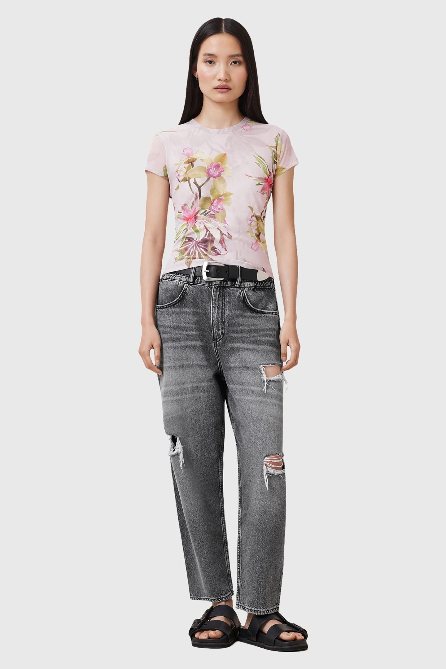 ELLIE MESH TEE ADENA SOFT PINK 1