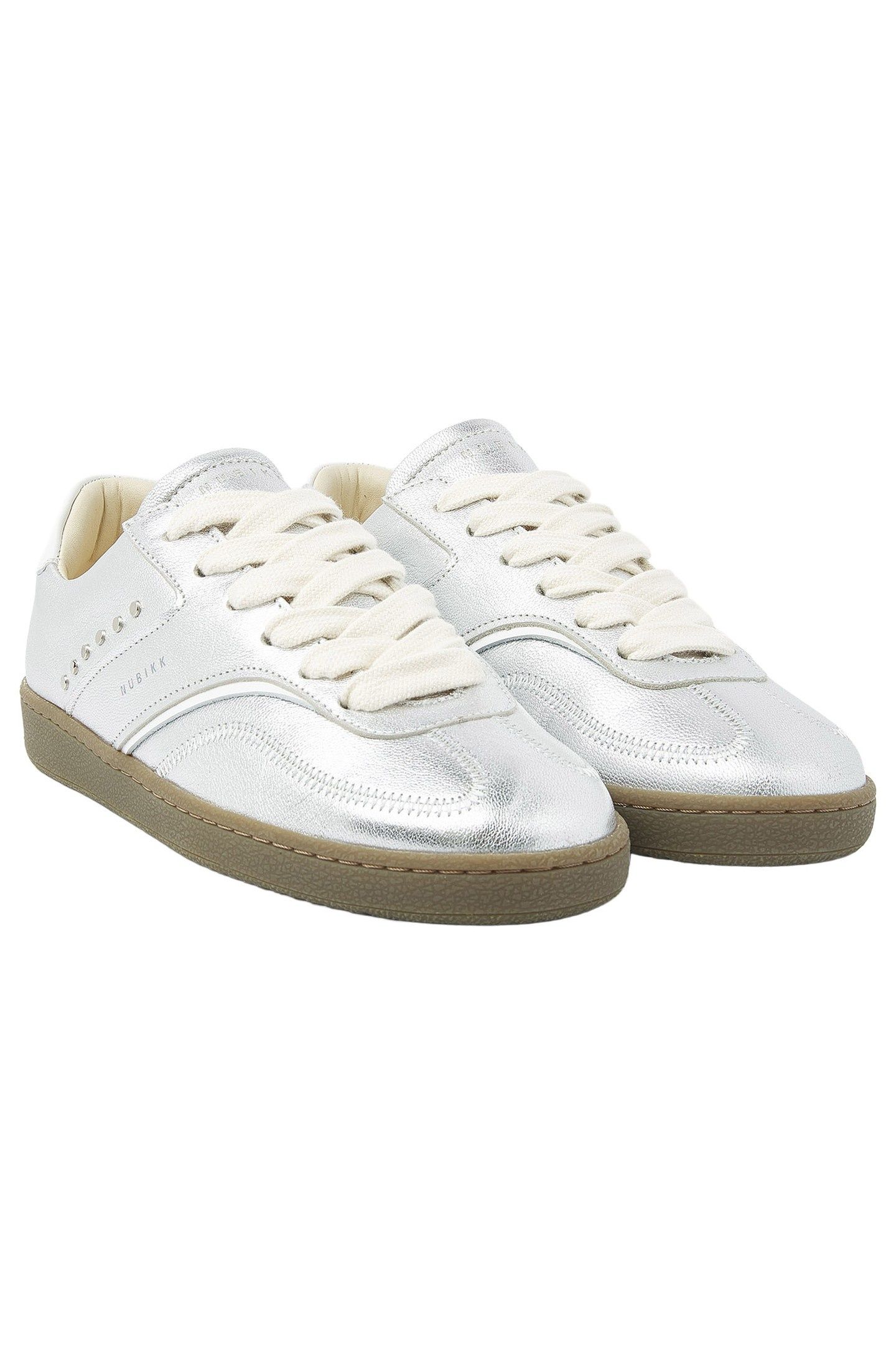 RAY OWEN STUDS (L) SILVER METALLIC SHINY 2