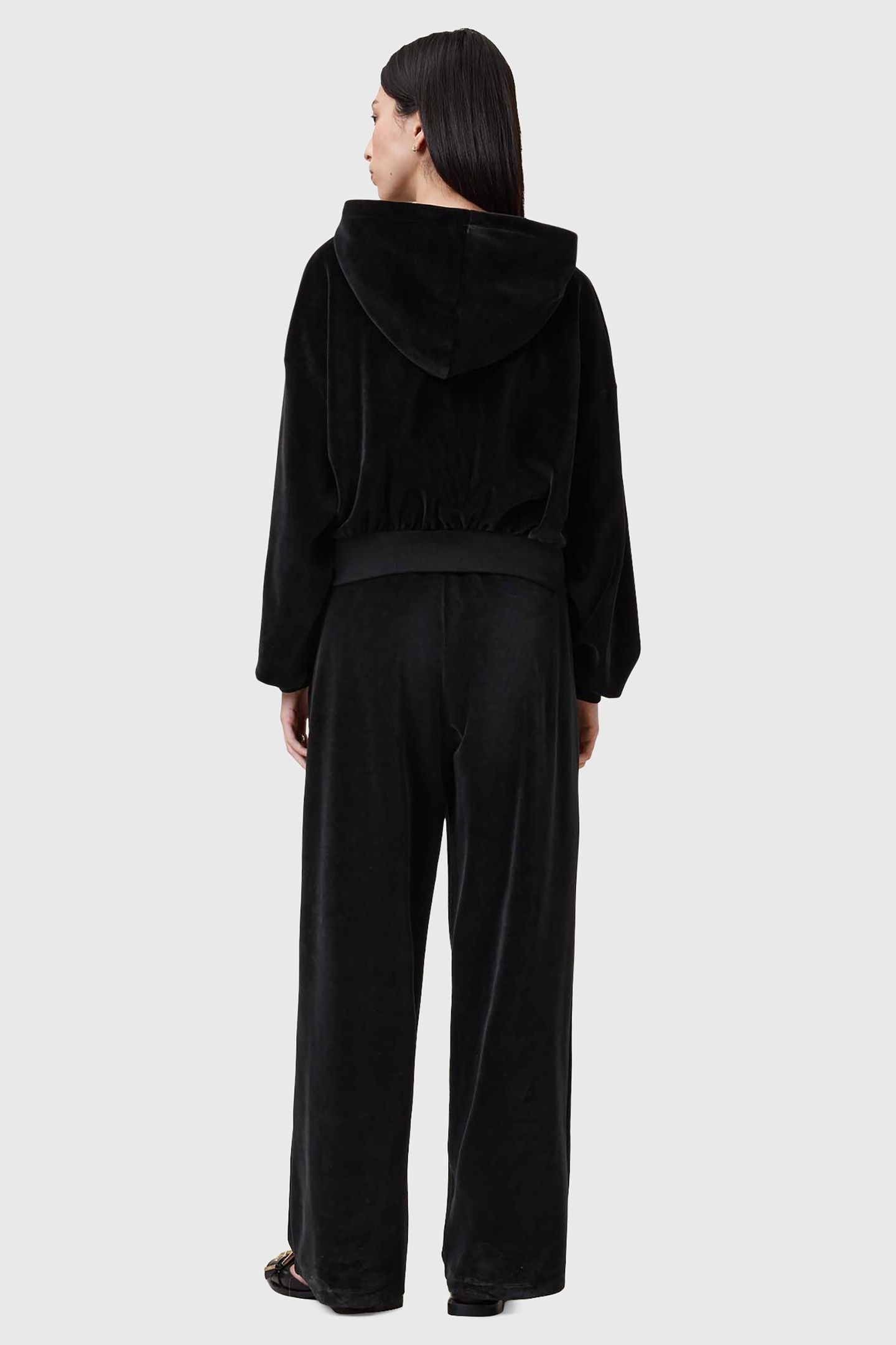 VIN VELVET SWEATPANT BLACK 6