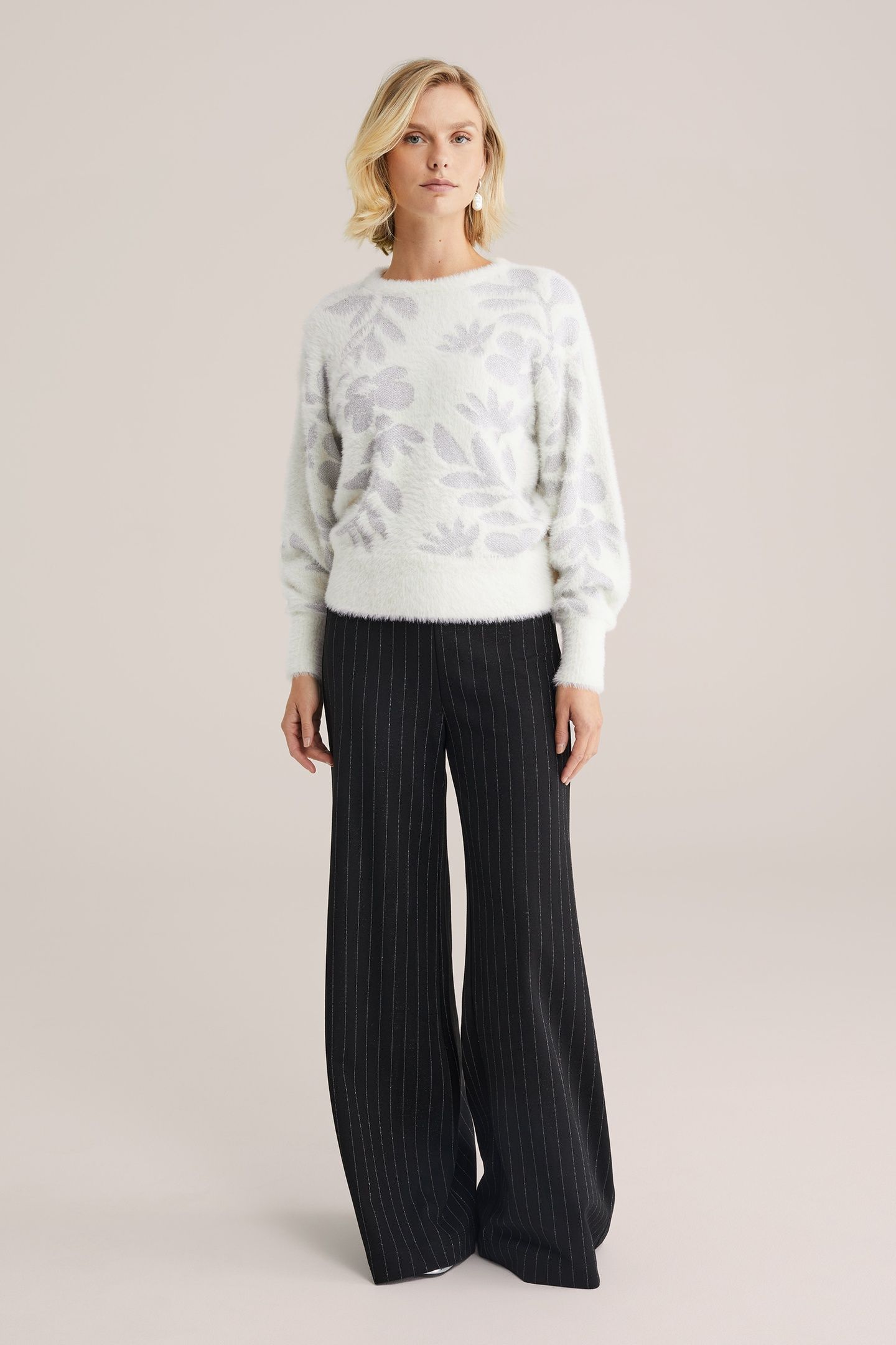 KNITTED PULLOVER OFF-WHITE 3