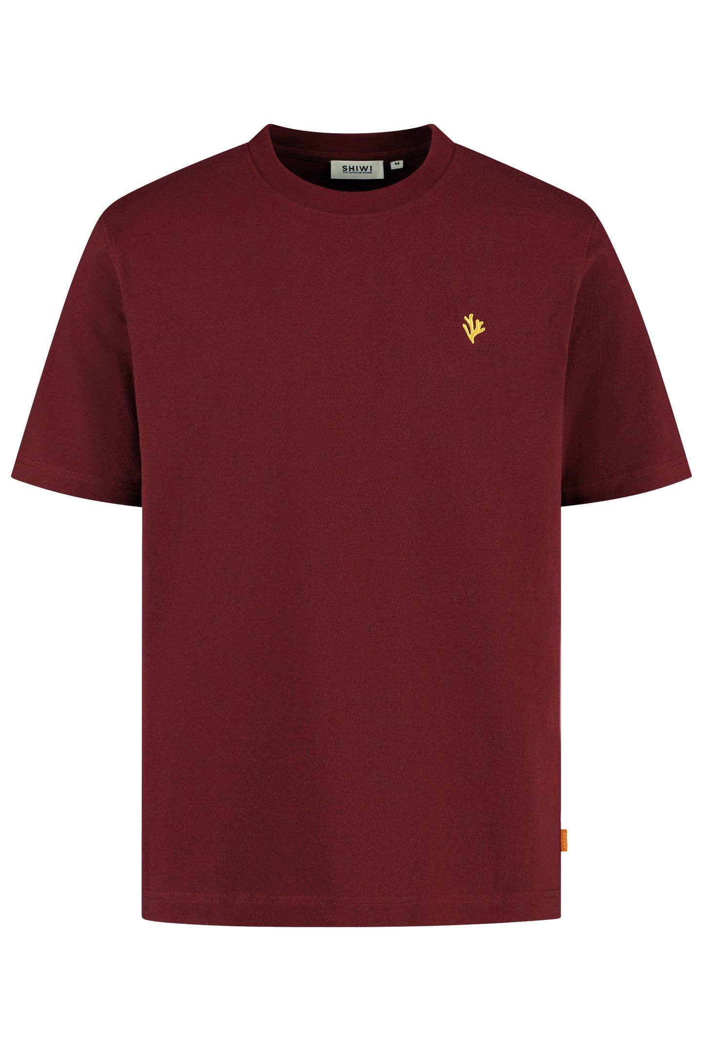 FINN RELAXED T-SHIRT CORAL LOGO RED EARTH 6