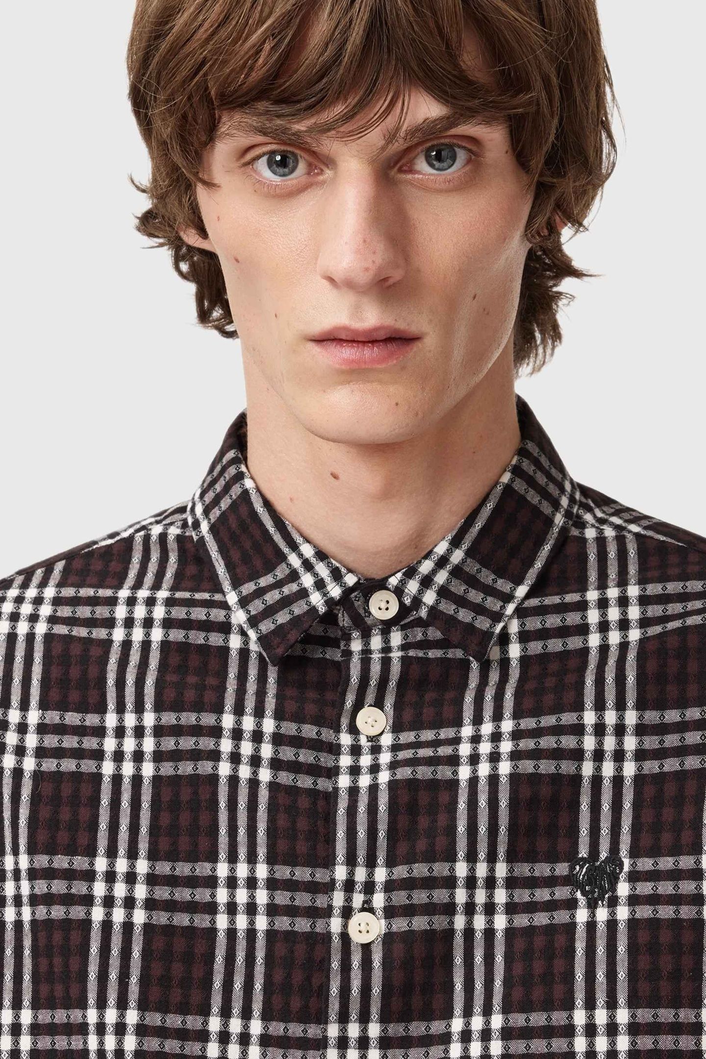 SANTIAGO LS SHIRT BROWN 8