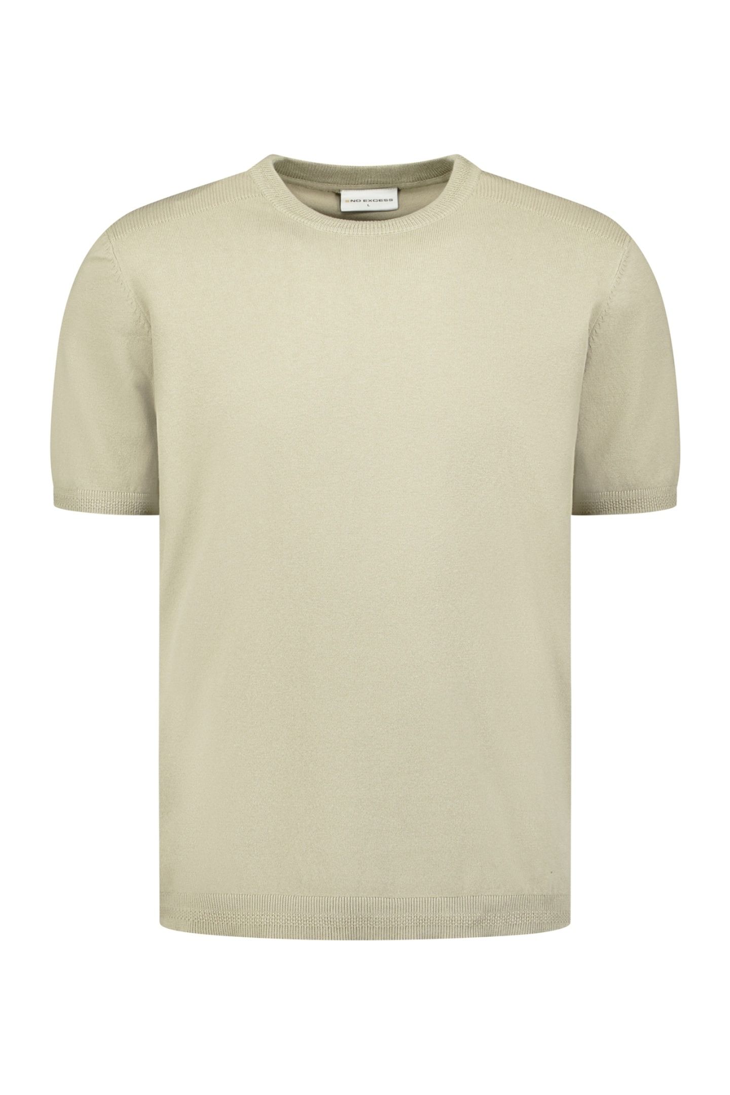 PULLOVER SHORT SLEEVE CREWNECK TAUPE 1