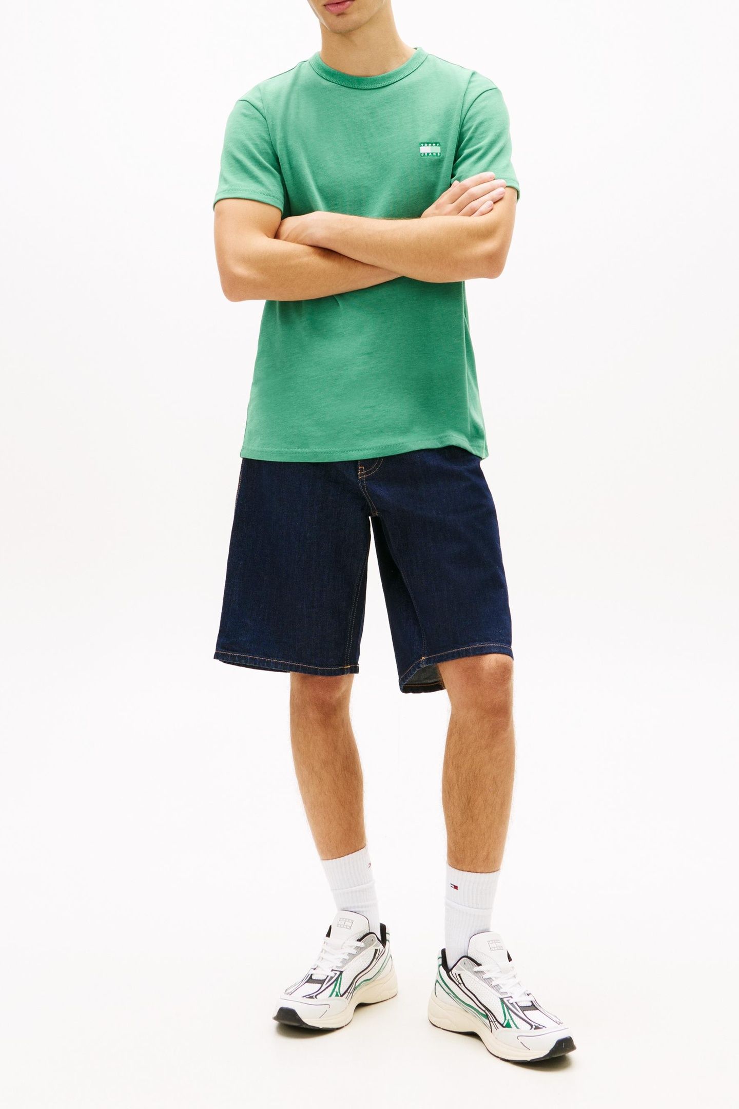 REGULAR BADGE TEE BAHAMA GREEN 1