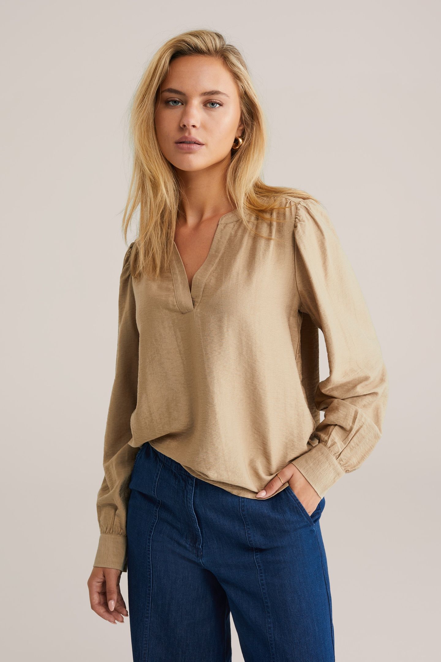 BLOUSE GREIGE 1