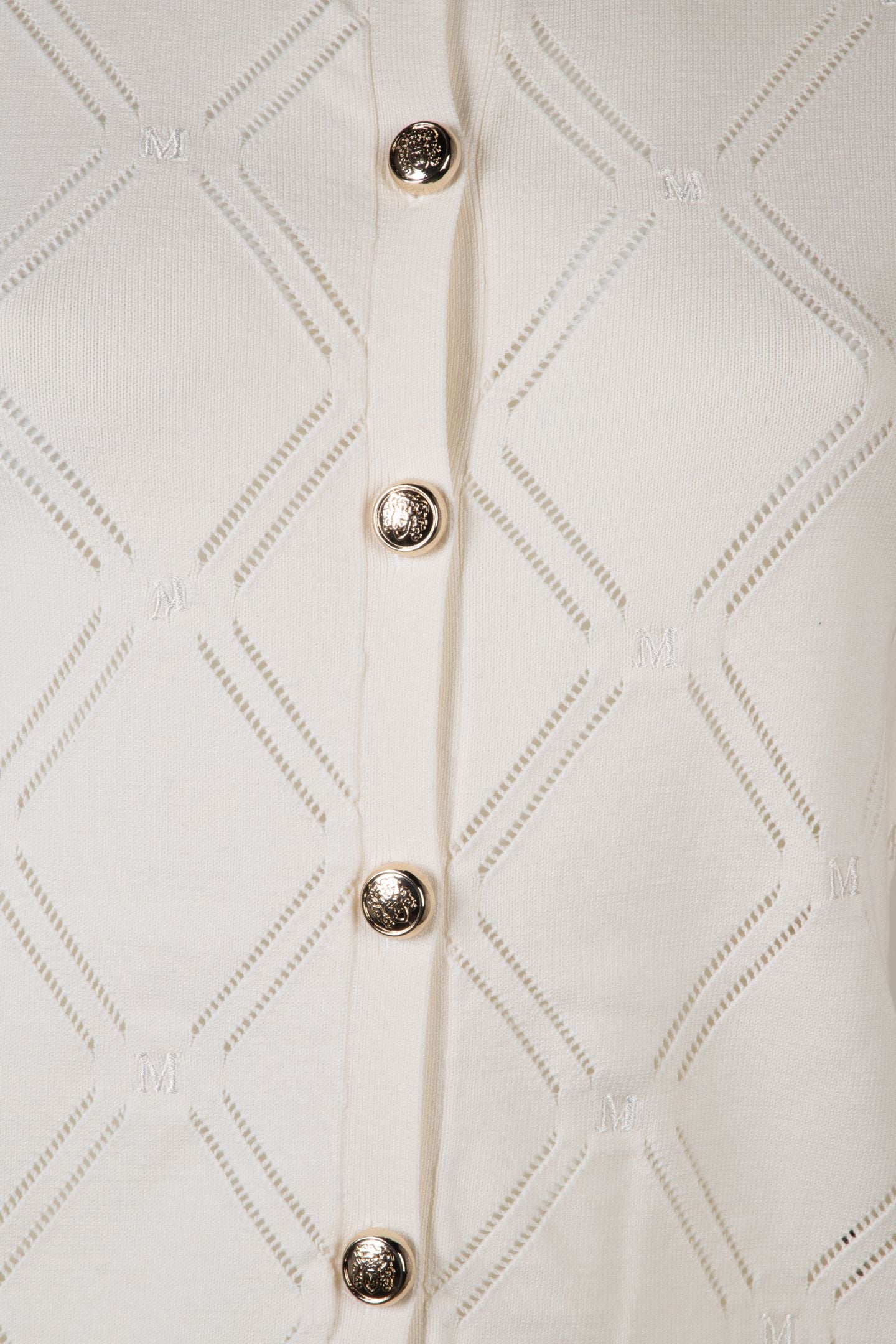 MARCIANO BY GUESS ANNA CARDI ALLOVER SWEATER MACADAMIA 4