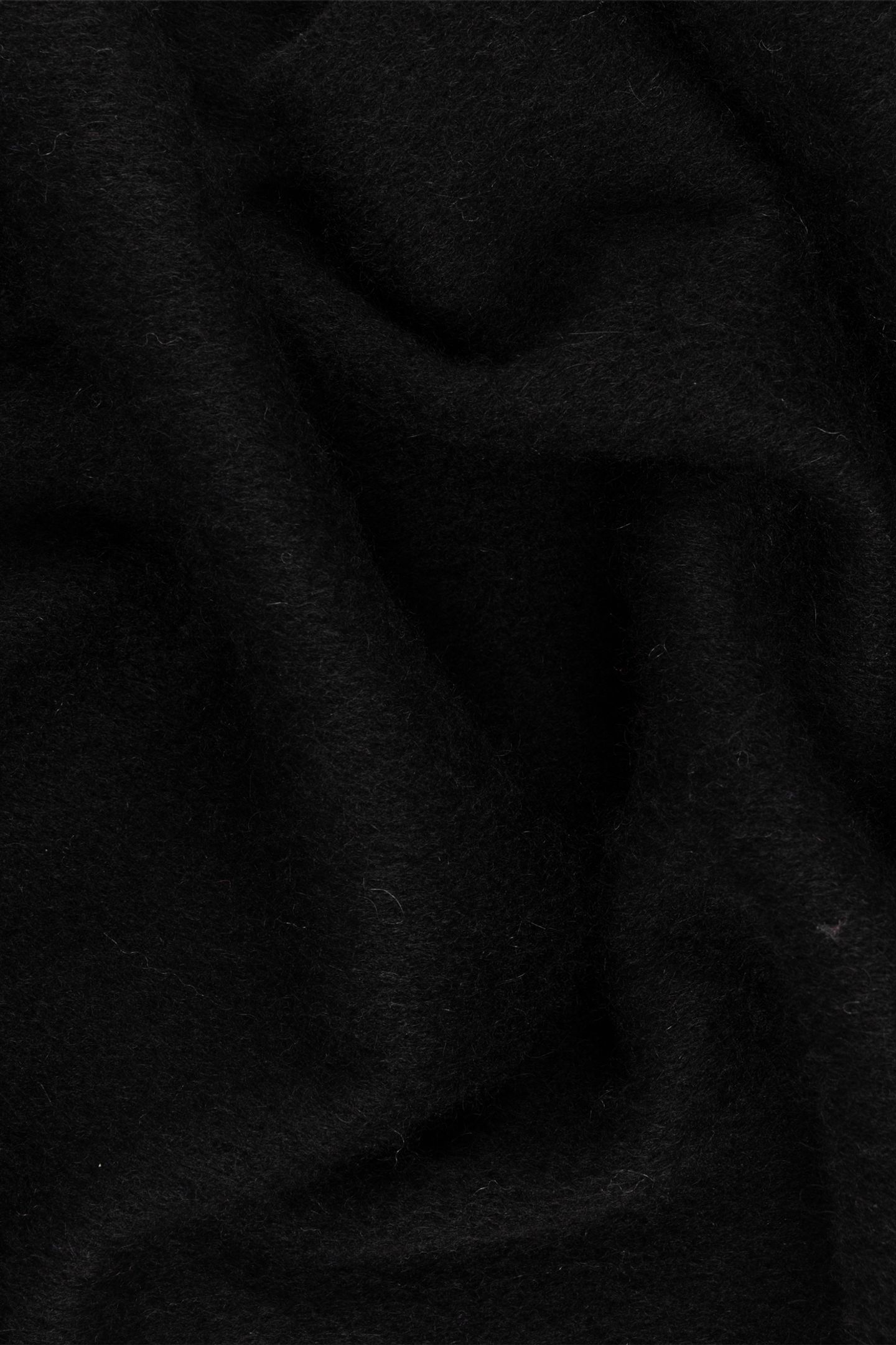 SCARF CASHMERE LOGO BLACK 5