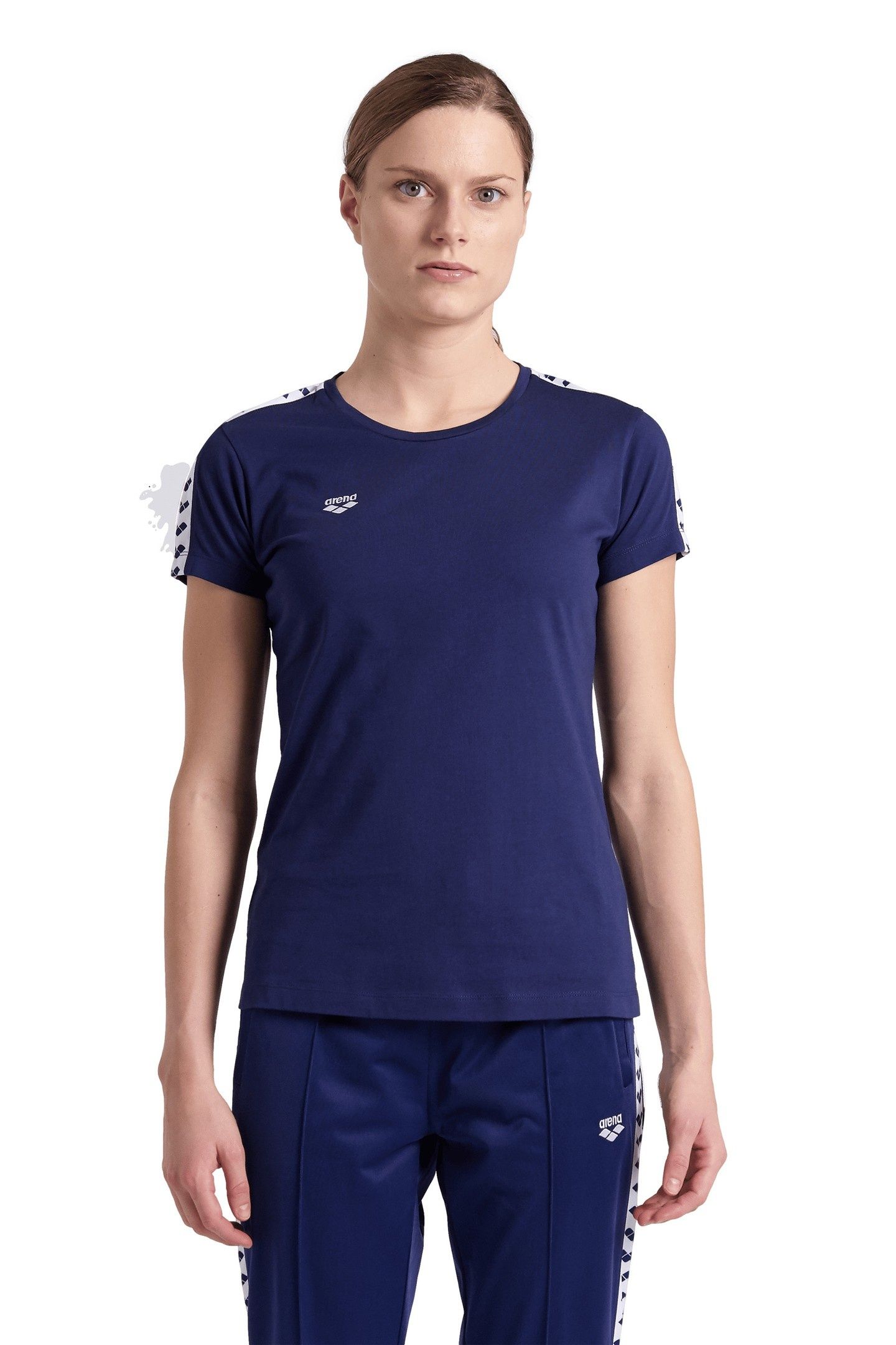 W T-SHIRT TEAM NAVY-WHITE-NAVY 1