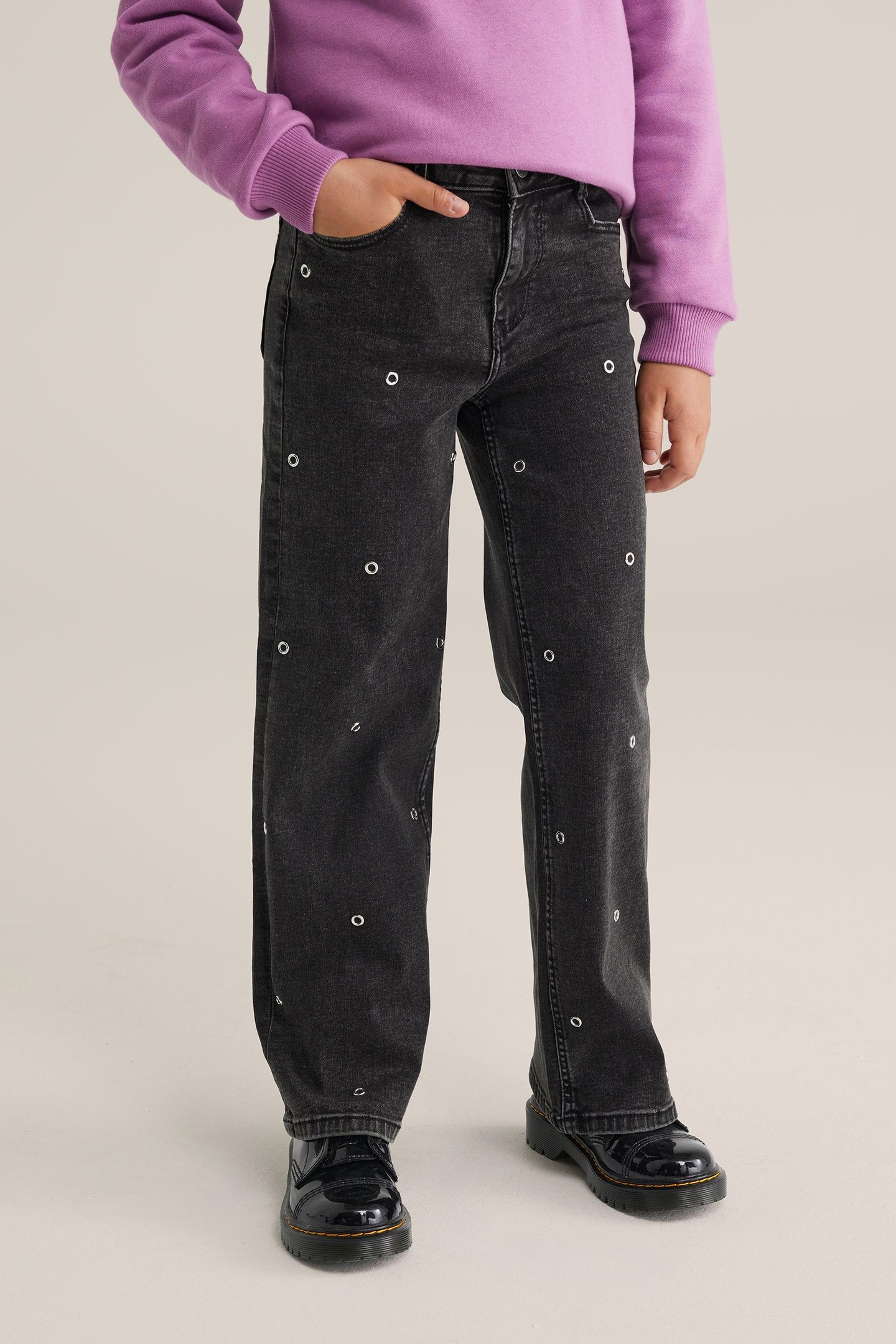 5-POCKET HIGH WAIST BLACK 1