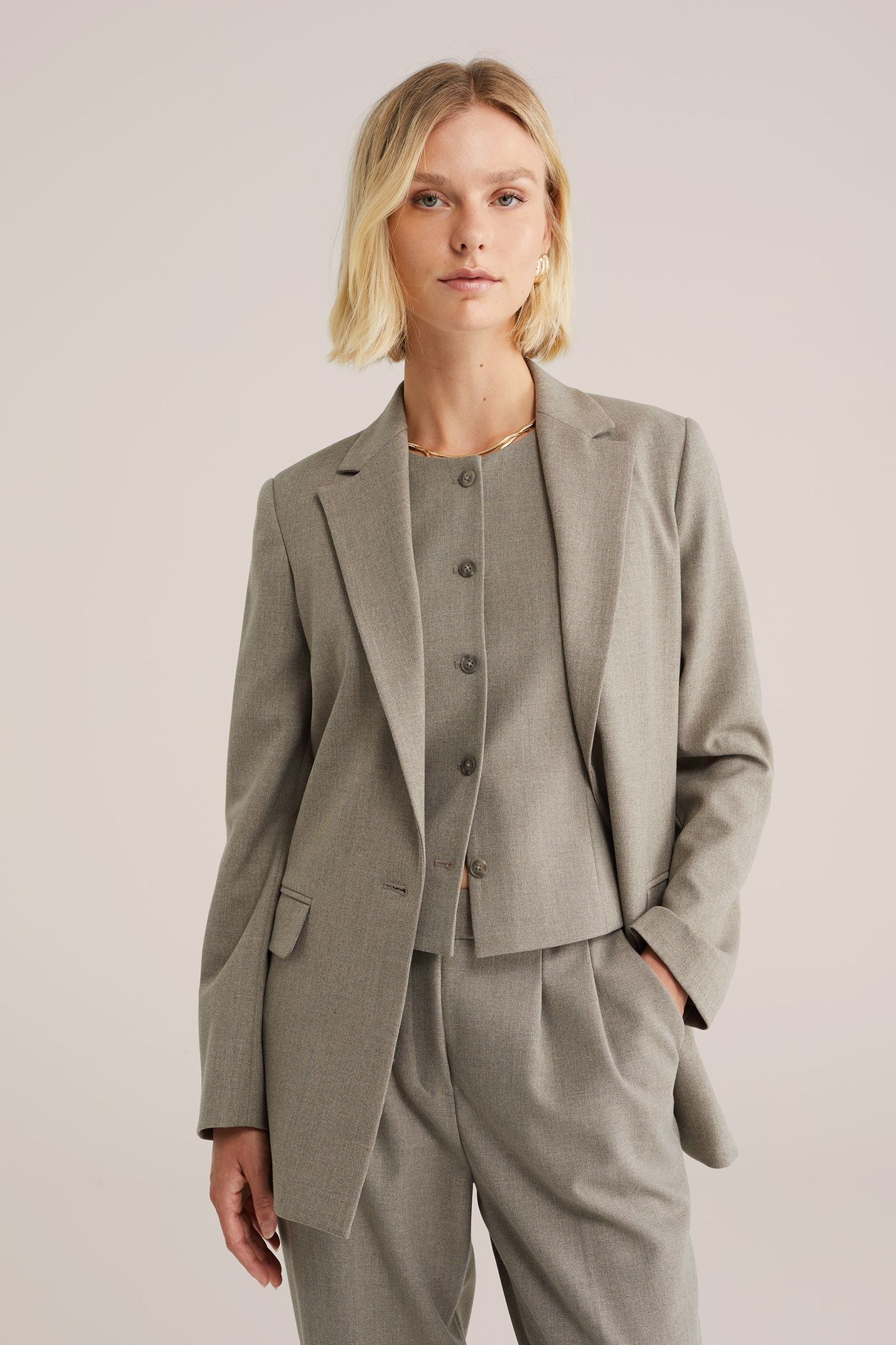 BLAZER GREIGE 1