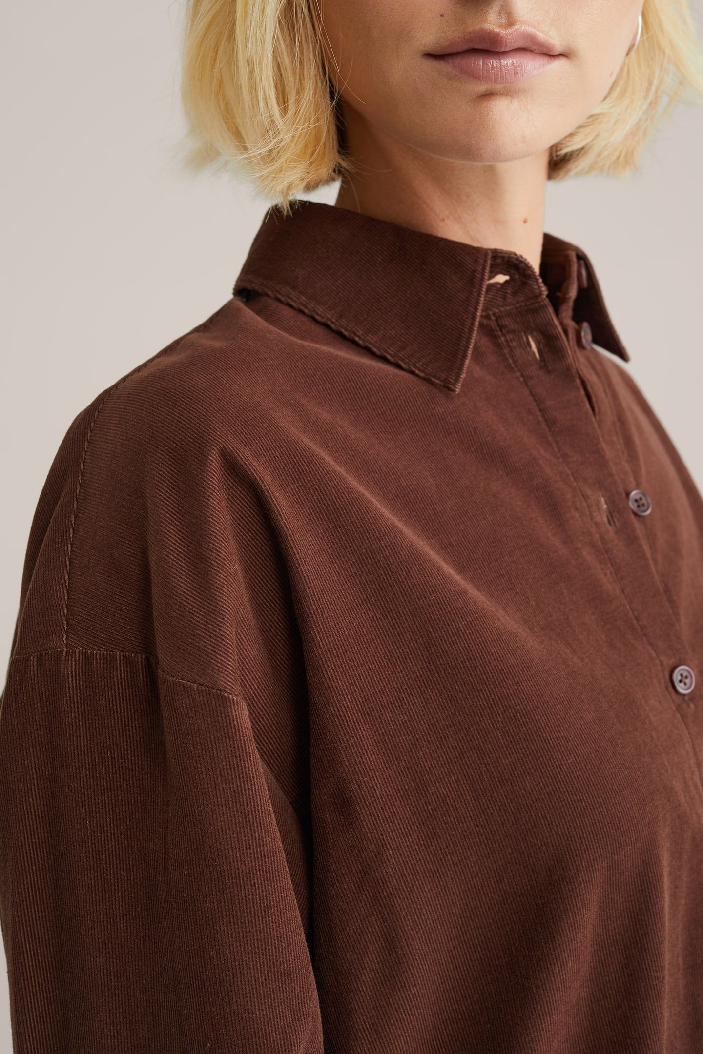 BLOUSE RUST BROWN 5