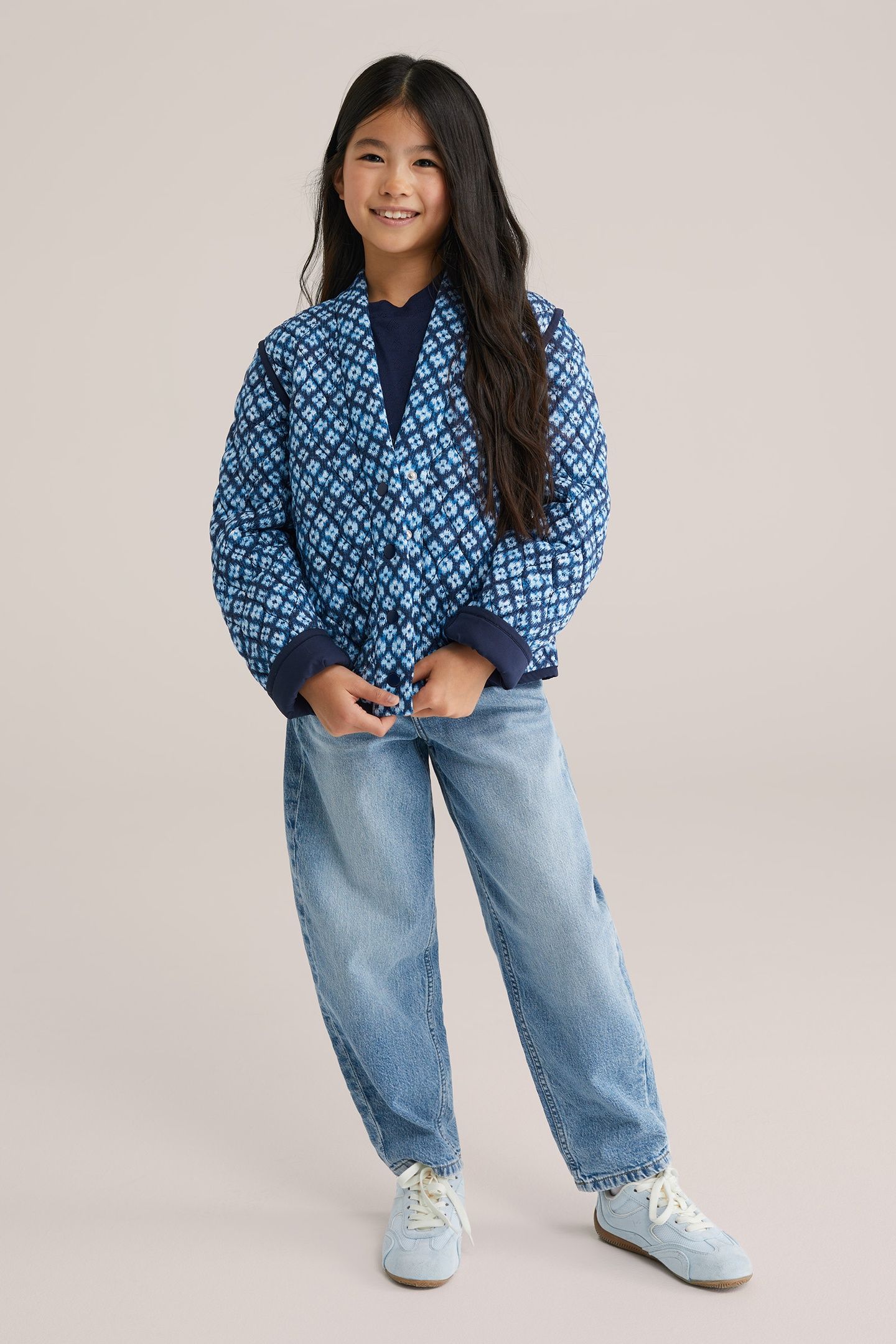 JACKET NORMAL LENGTH BLUE 2