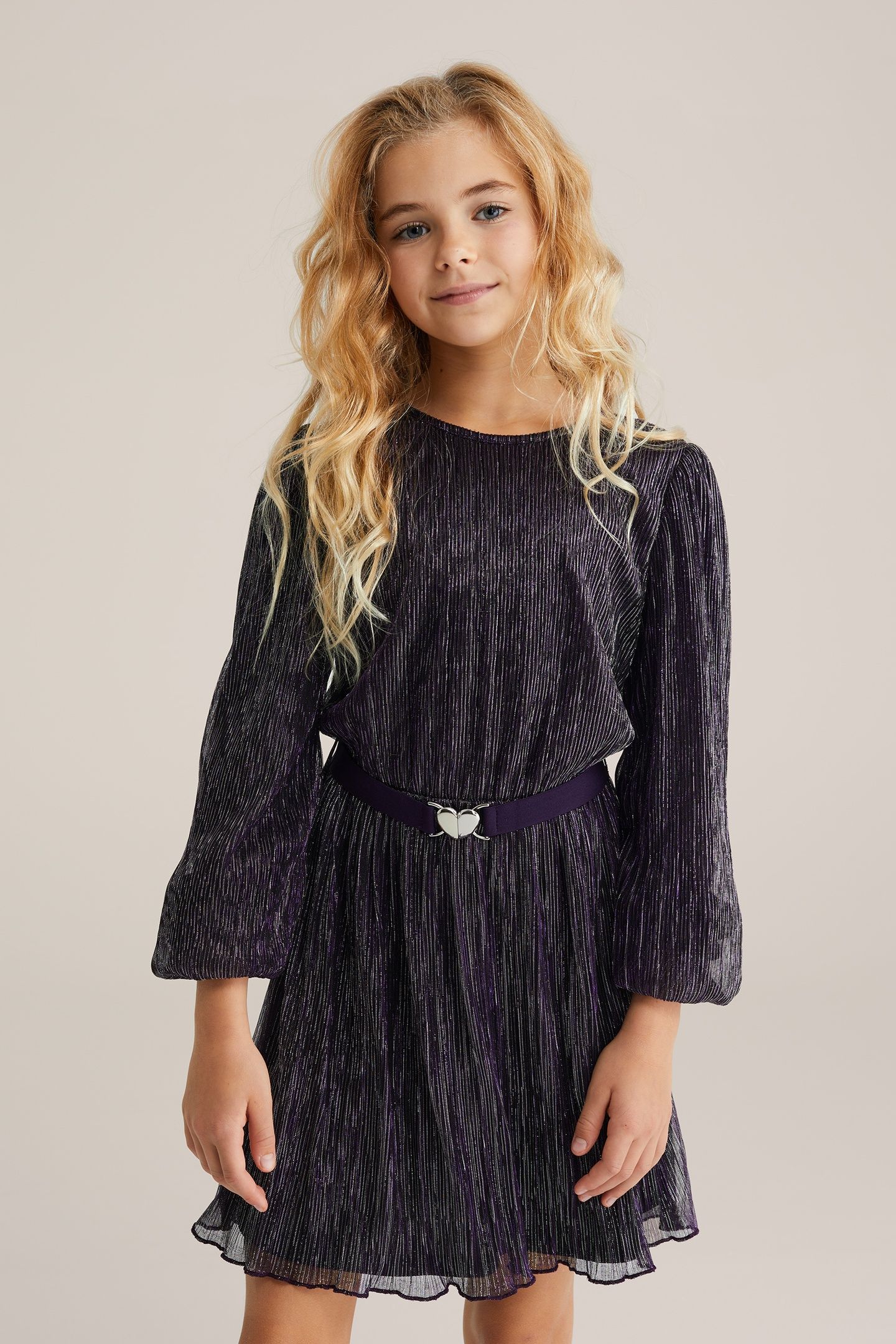 DRESS SHORT PURPLE 1