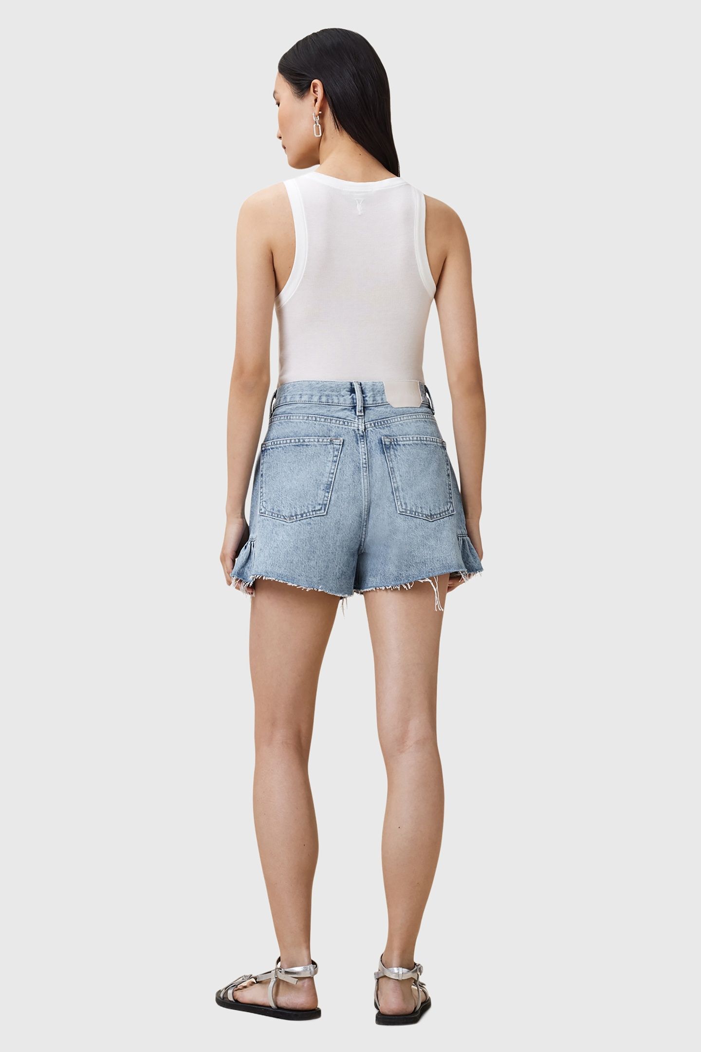 ELIANA DENIM SHORT LIGHT INDIGO 4