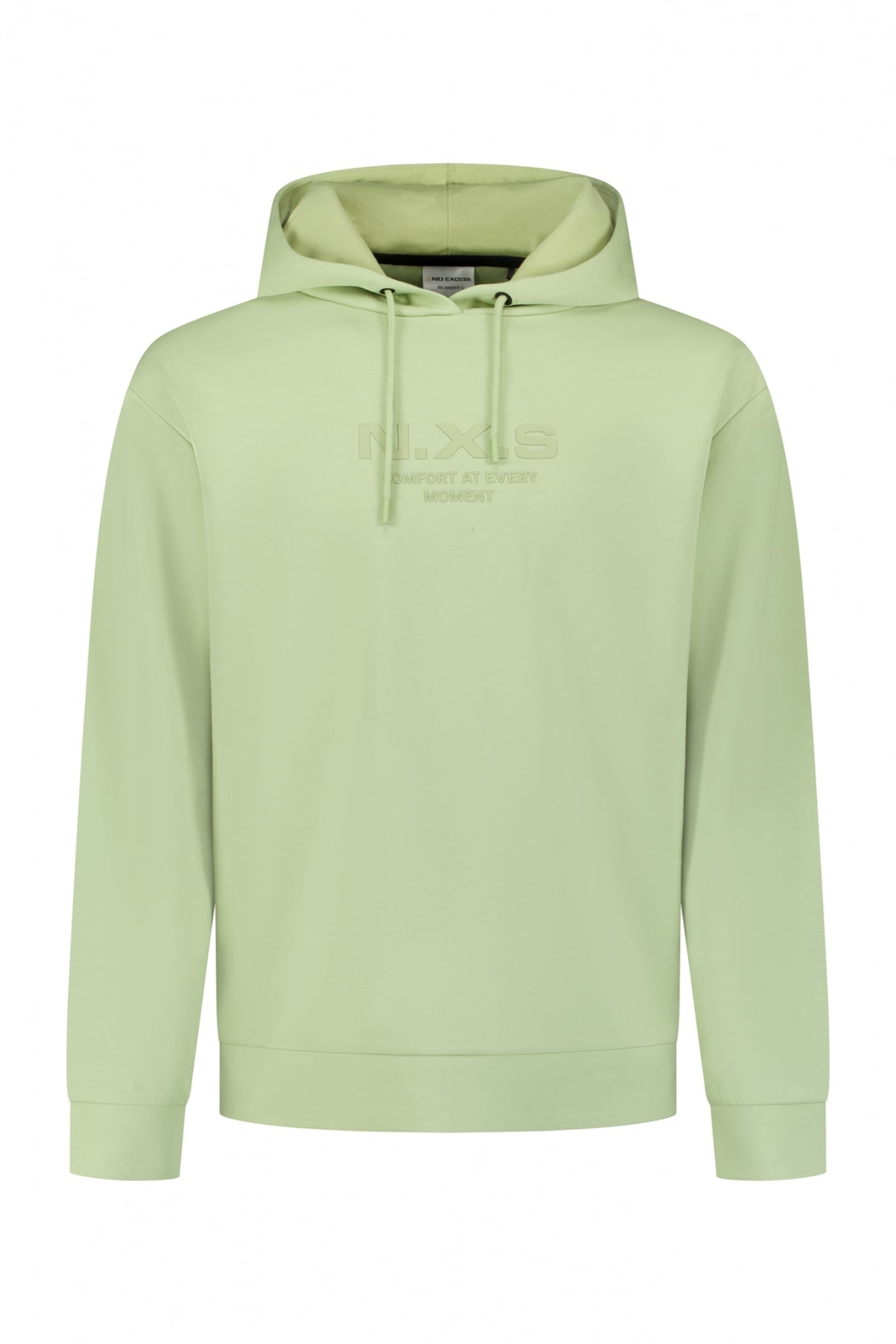 SWEATER FULL ZIPPER HOODED INTERLOCK GREEN 1