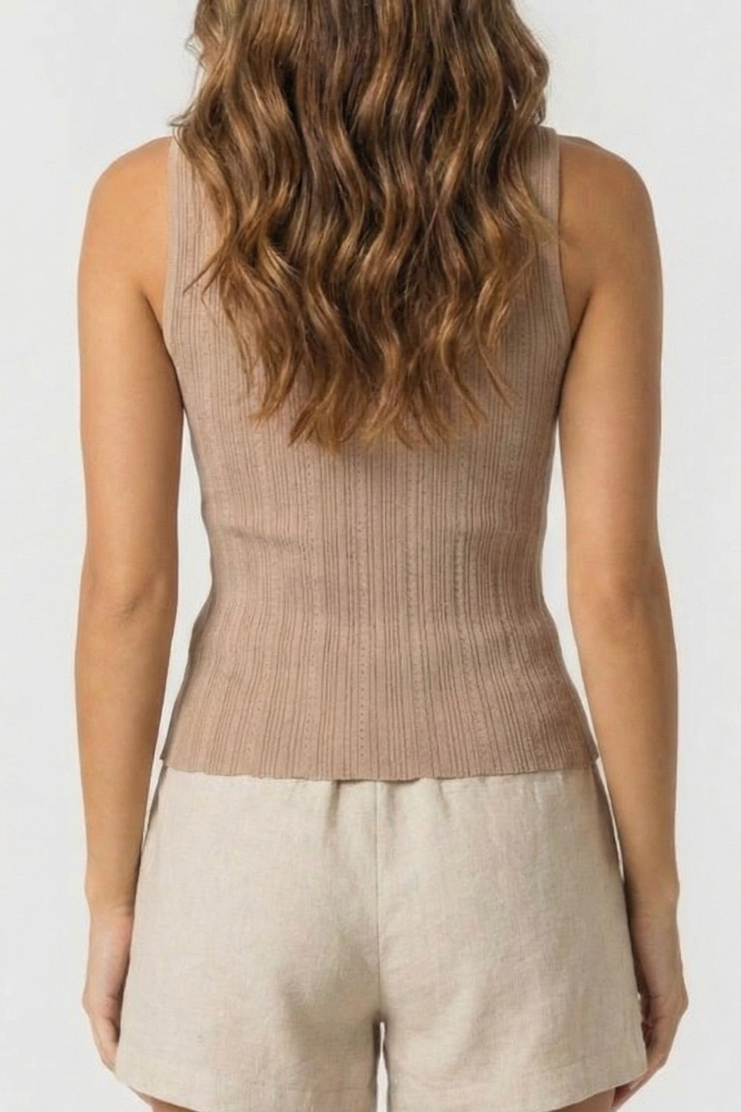 MARCIANO BY GUESS GIADA SLV SWEATER TOP NATURAL ALMOND 2