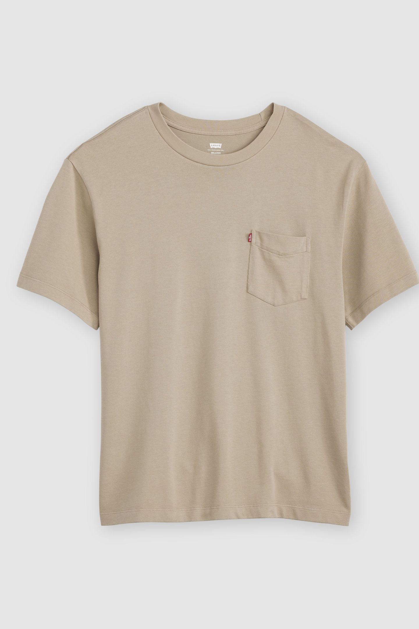 HEAVYWEIGHT POCKET TEE BEIGE 5