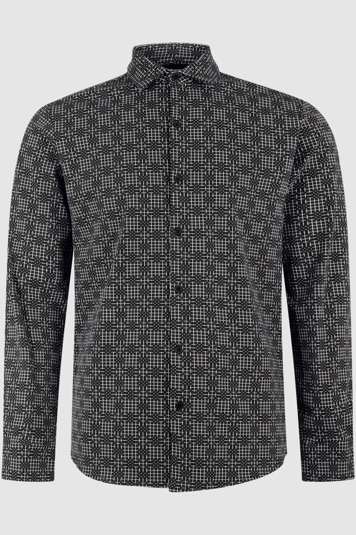 MA-SBPRINTED LOGO SHIRT BLACK 4