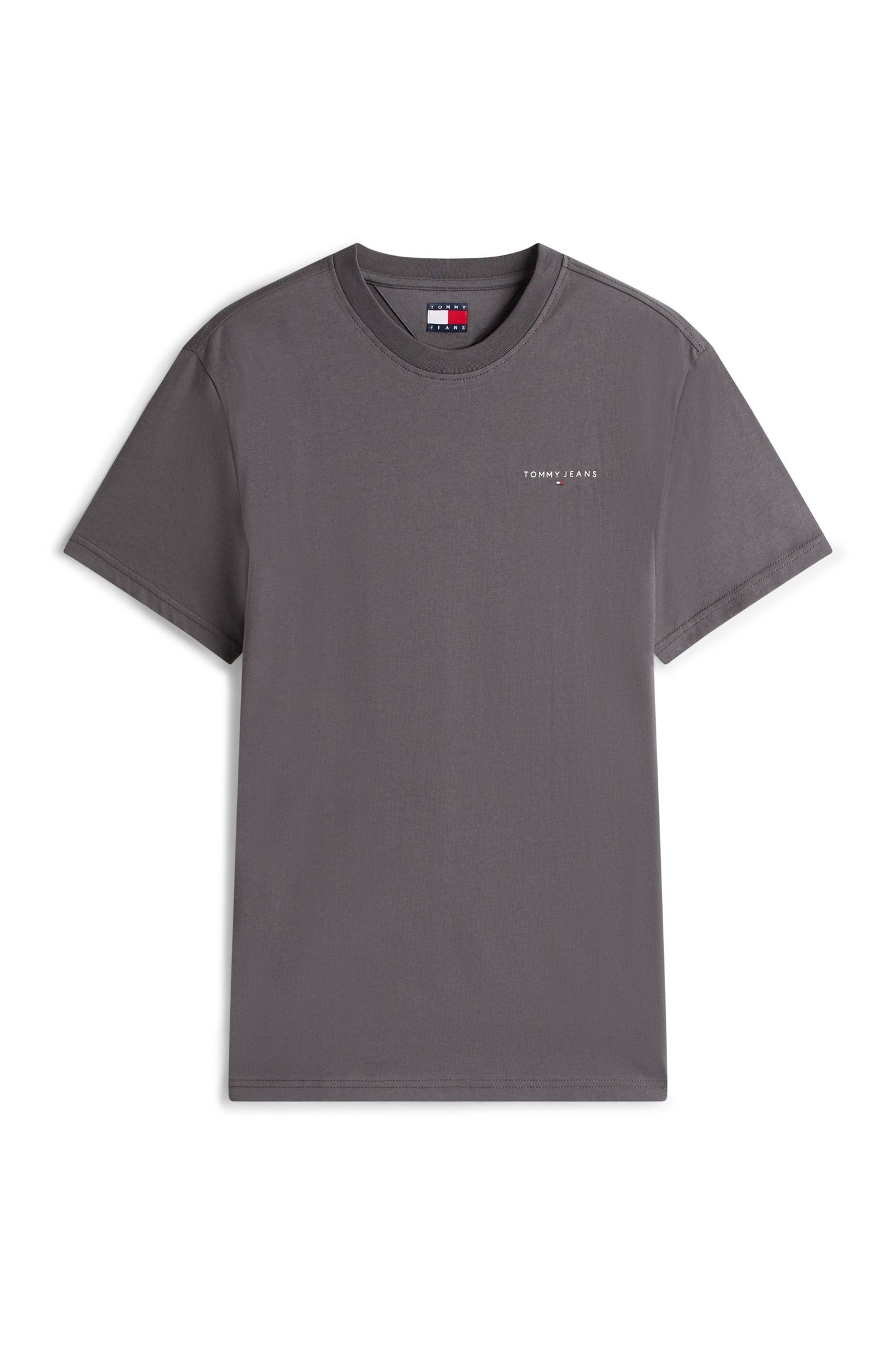 SLIM LINEAR CHEST TEE WASHED BLACK 4