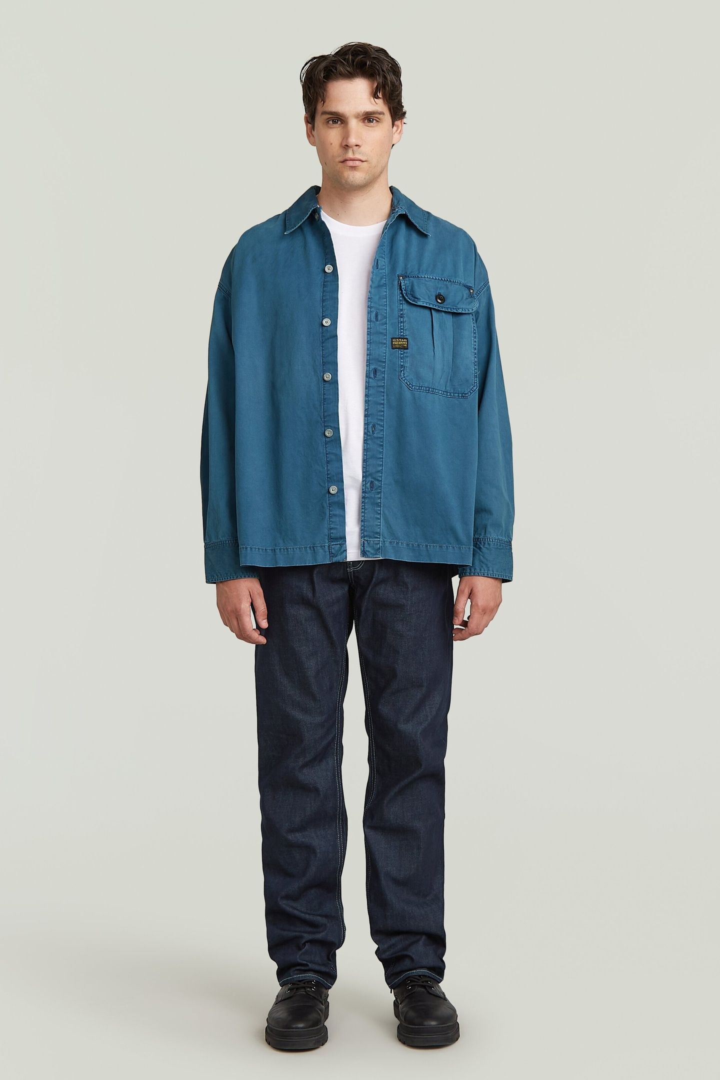 DAKOTA REGULAR STRAIGHT JEANS BLUE 1