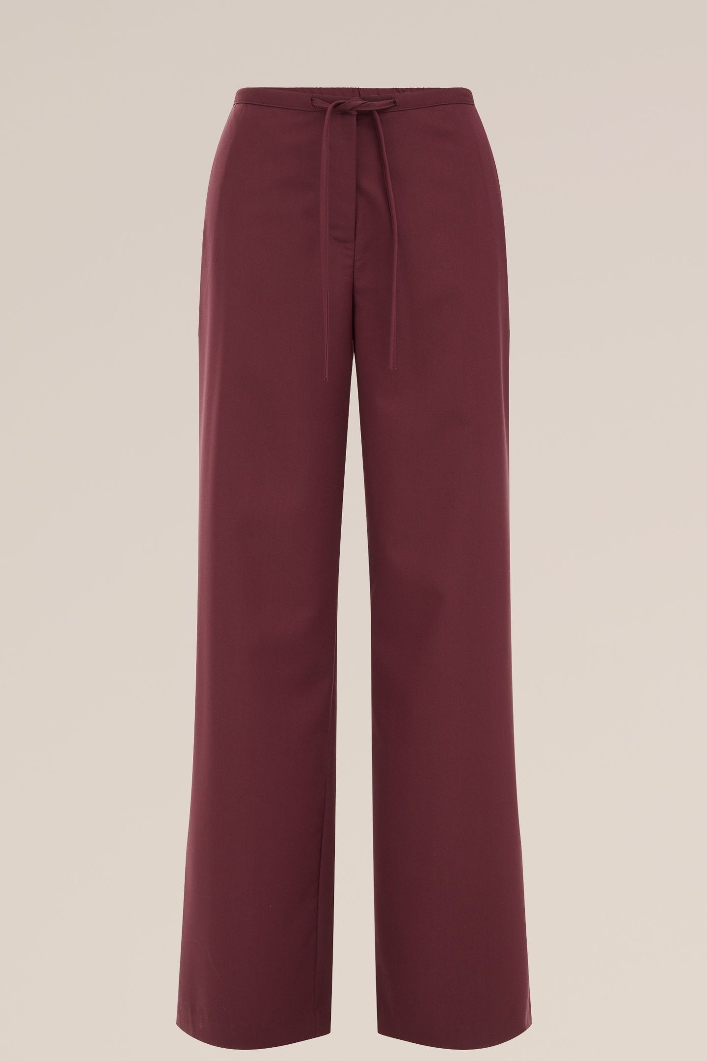 TROUSER BURGUNDY RED 4