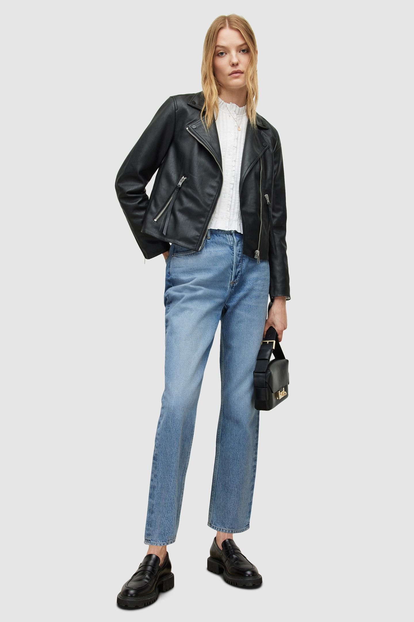 DALBY FAUX BIKER BLACK 2