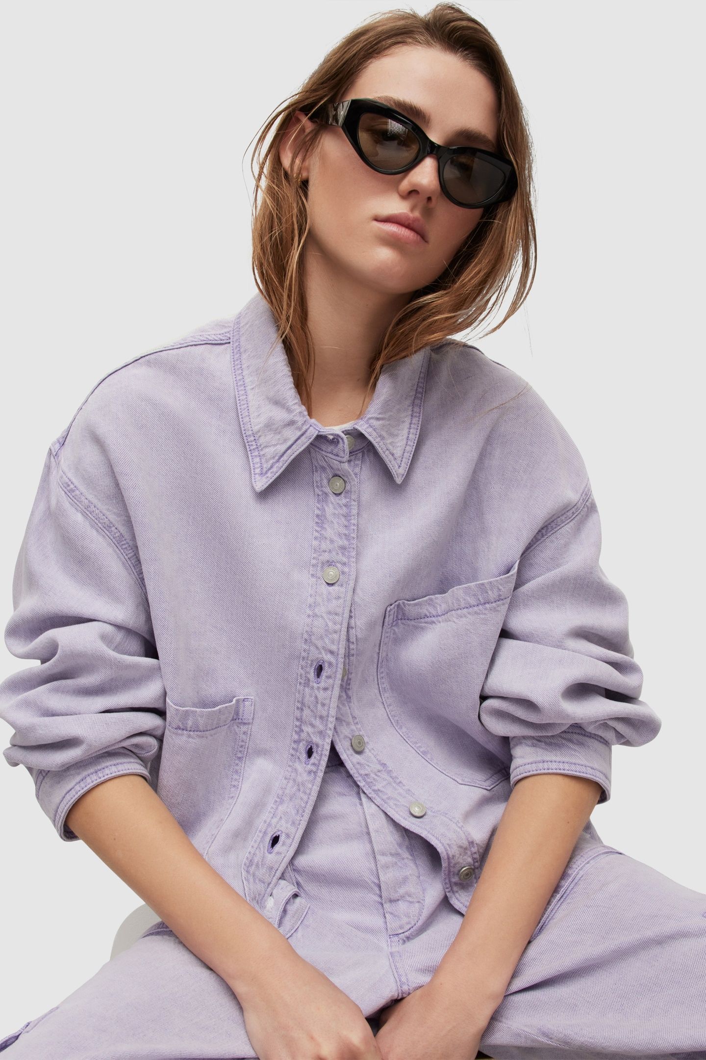 NICOLA DENIM SHACKET WASHED PURPLE 7