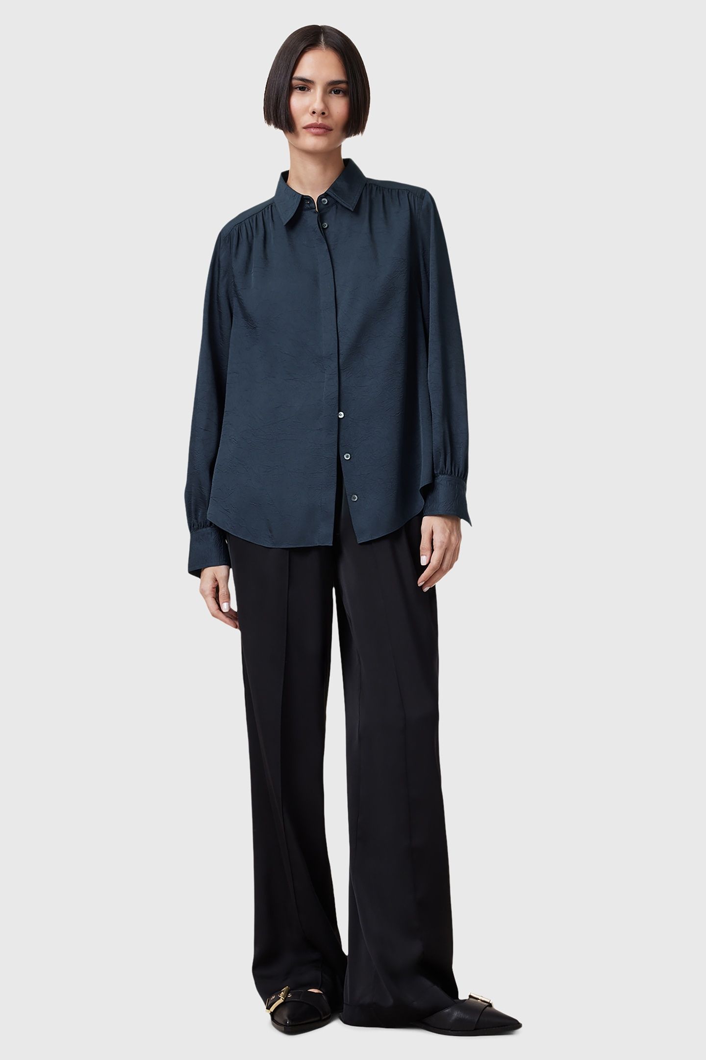 AGGIE SHIRT DENIM BLUE 3