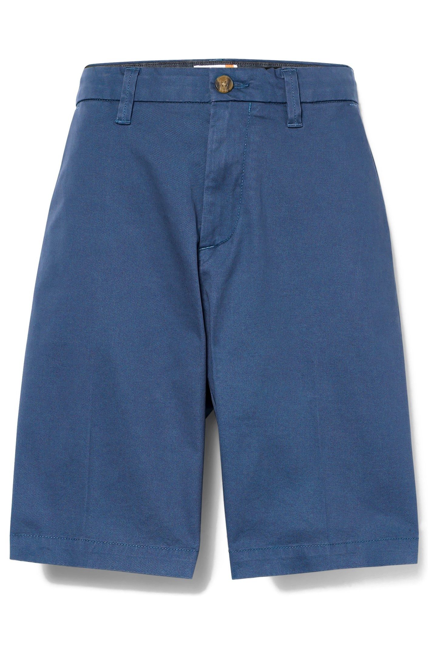 CLAREMONT TWILL CHINO SHORT DARK DENIM 4