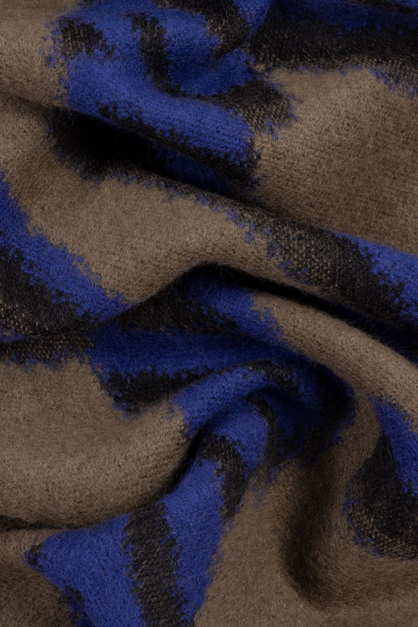 SCARF LOGO COLOR BLOCK KHAKI 7