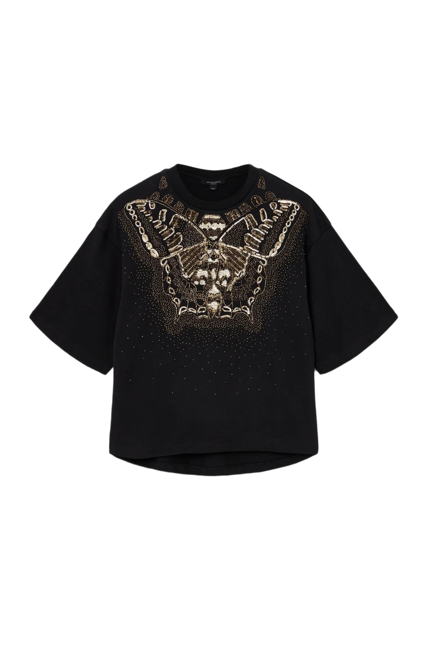 GLIDE AMELIE TEE BLACK/GOLD 4