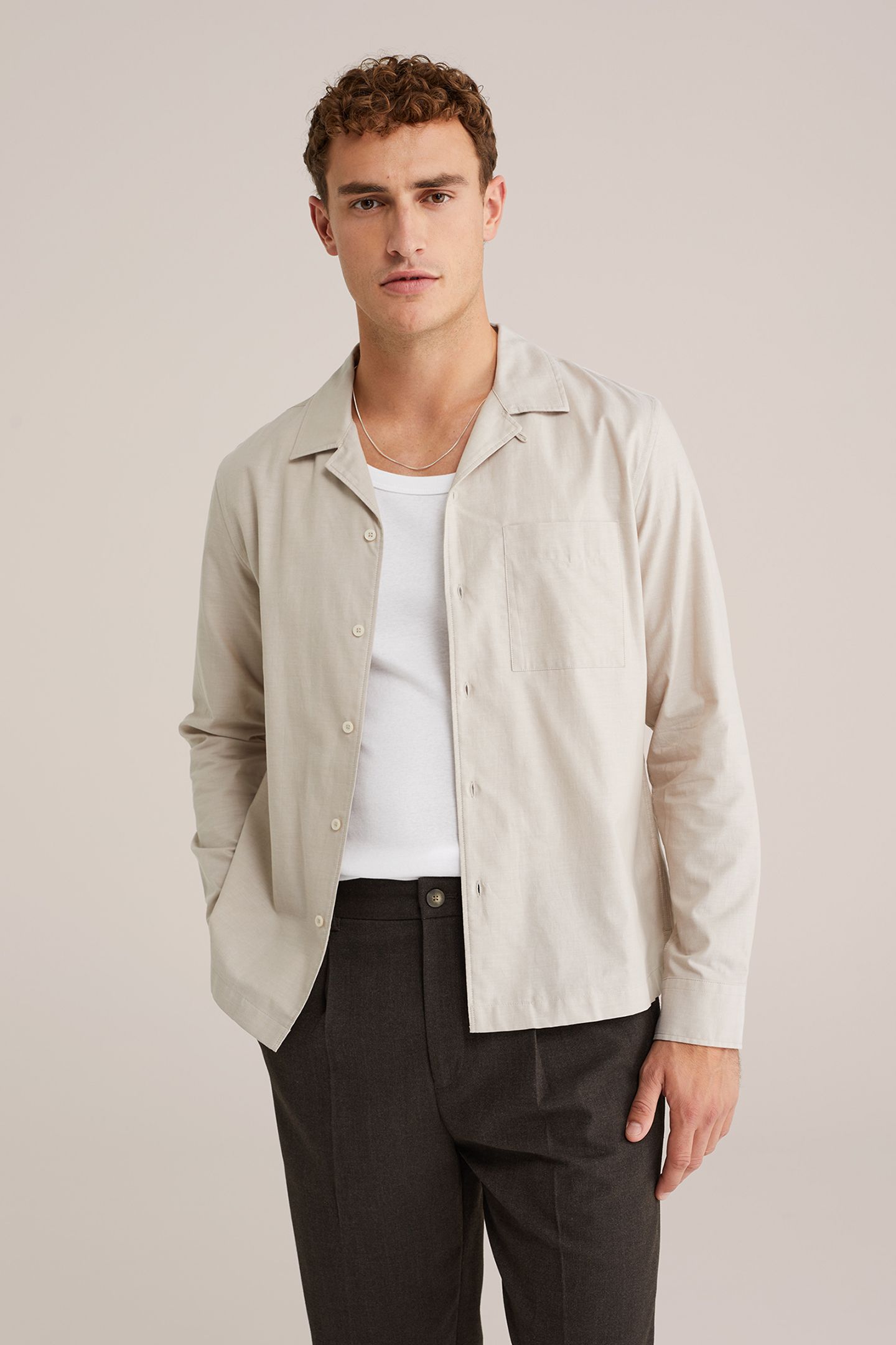 SHIRT LIGHT GREY 1