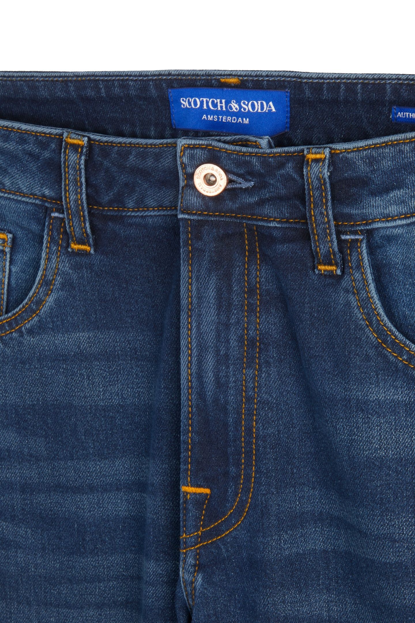 CANAL AUTHENTIC FIT DENIM DWIGHT WASH (INDIGO) 4