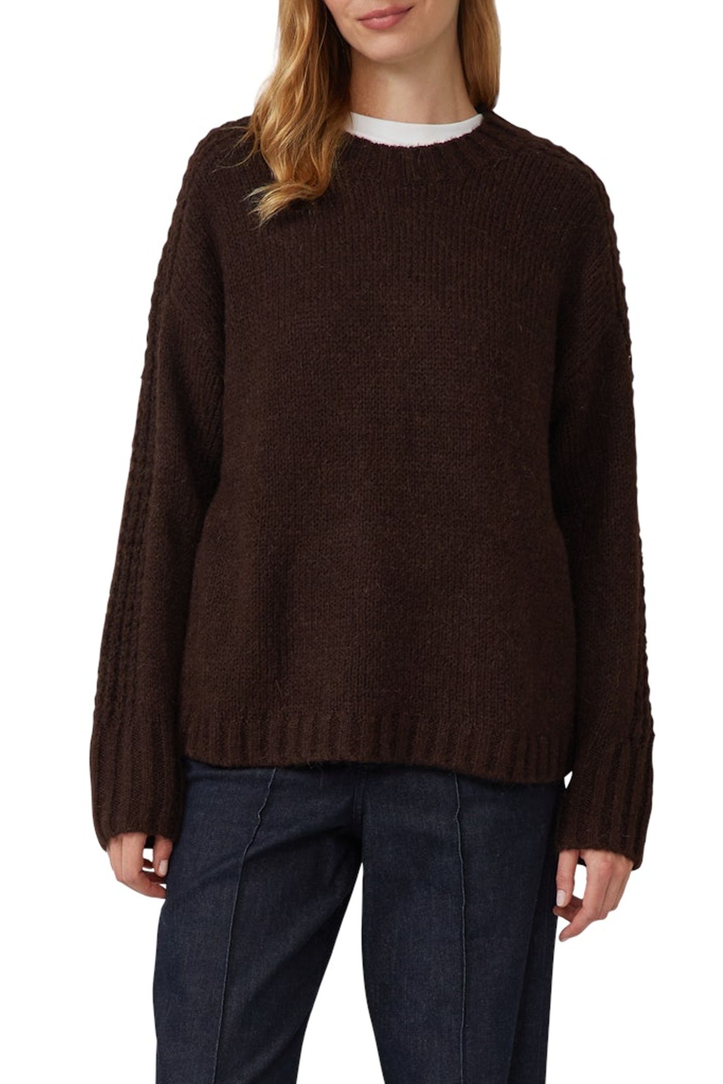 S.OLIVER PULLOVER BROWN-DARK 1