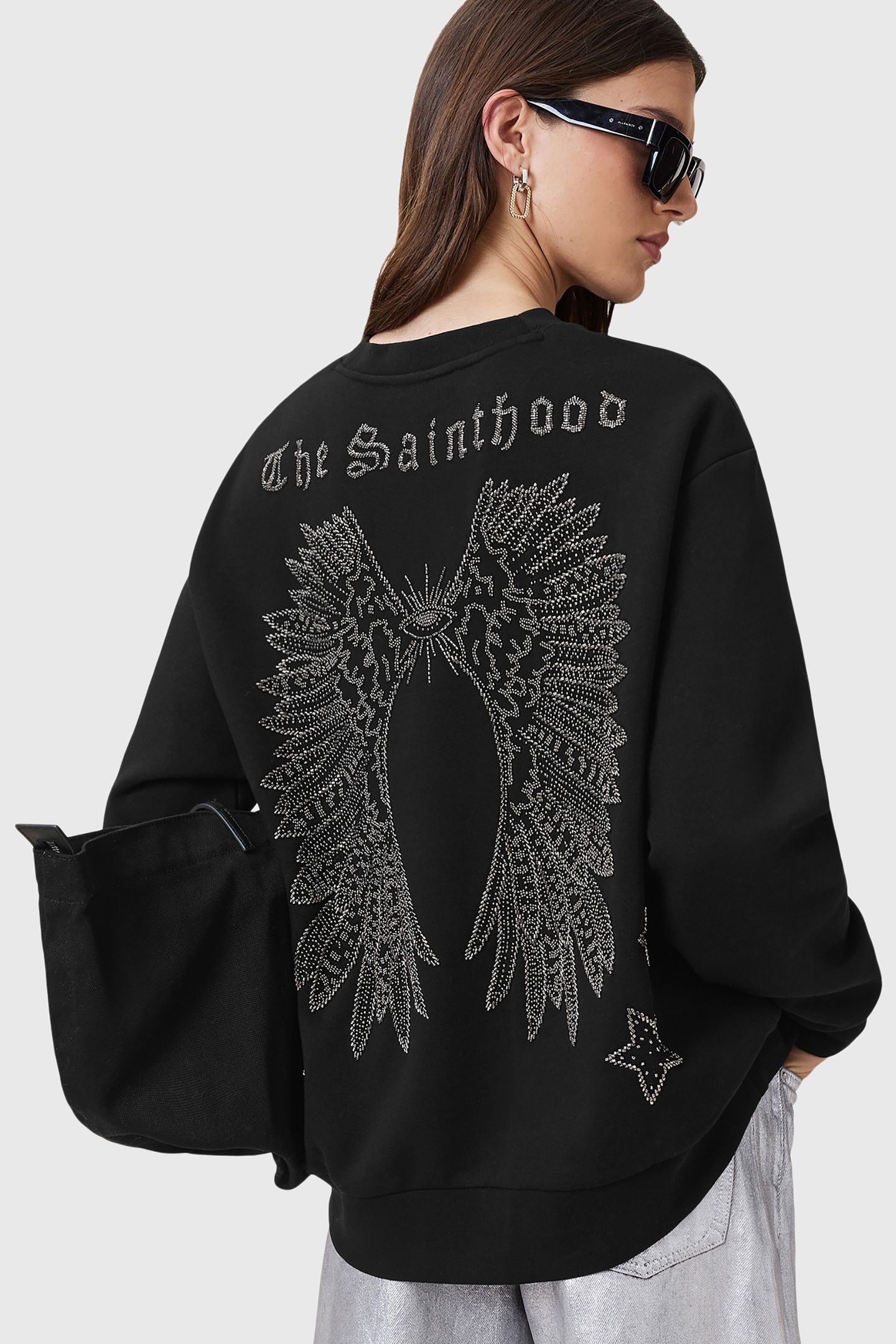 WINGS SEPARI SWEAT BLACK 7