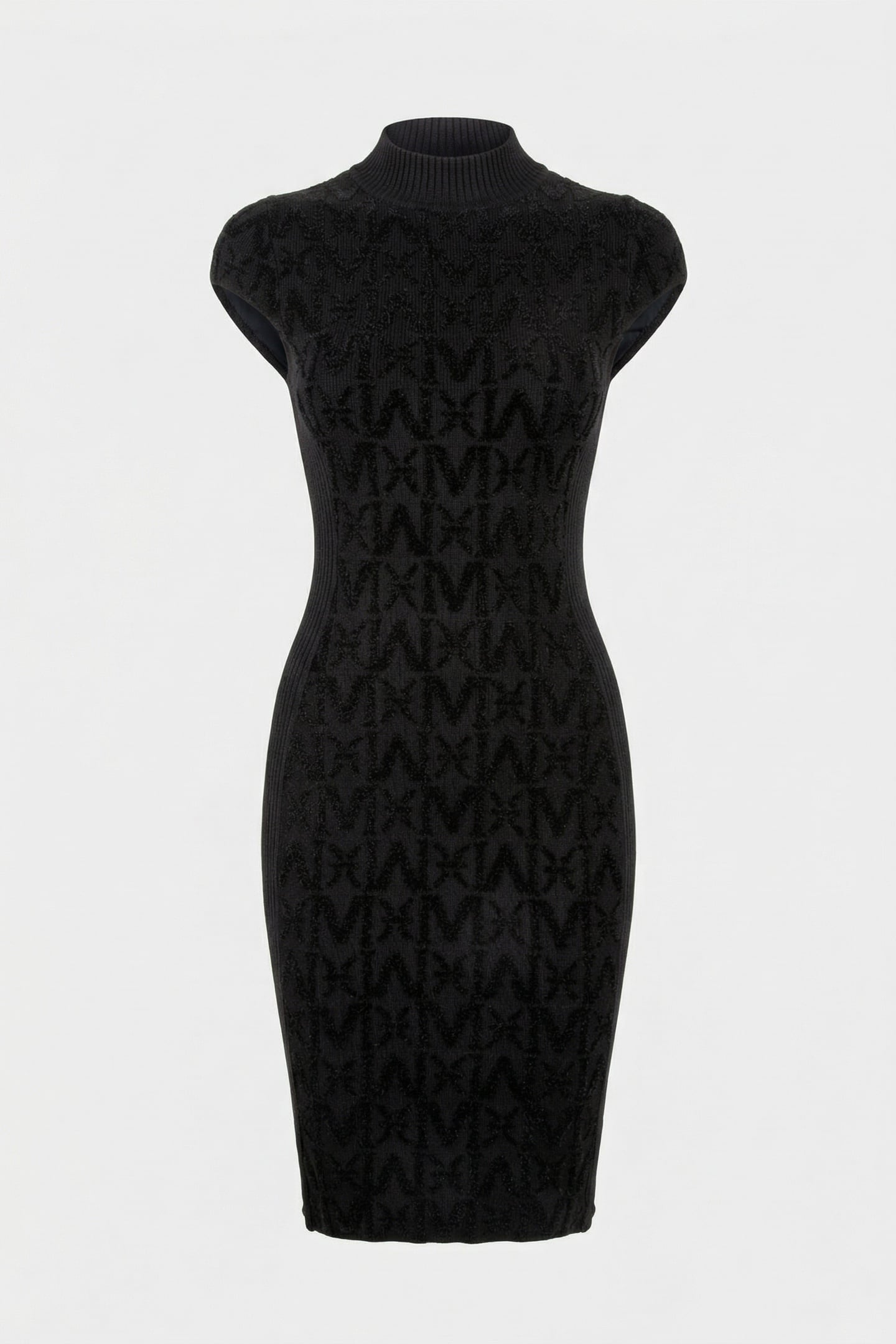 MARCIANO BY GUESS HERMIONE CAP SLEEVE SWEATER DRESS JET BLAC 3