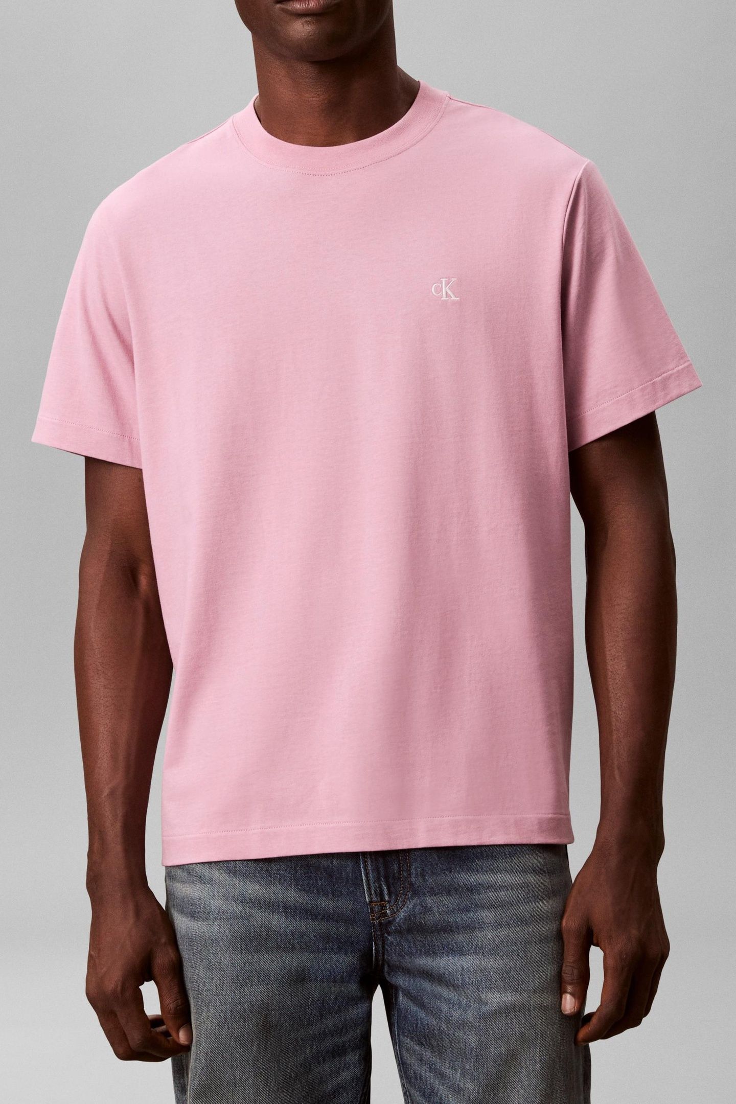 SS SUPIMA CHEST EMBOIDERY TEE ORCHID HAZE 1