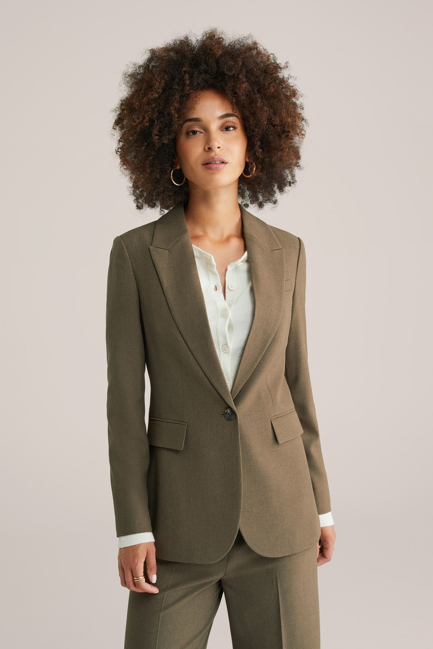 BLAZER GREYISH GREEN 1