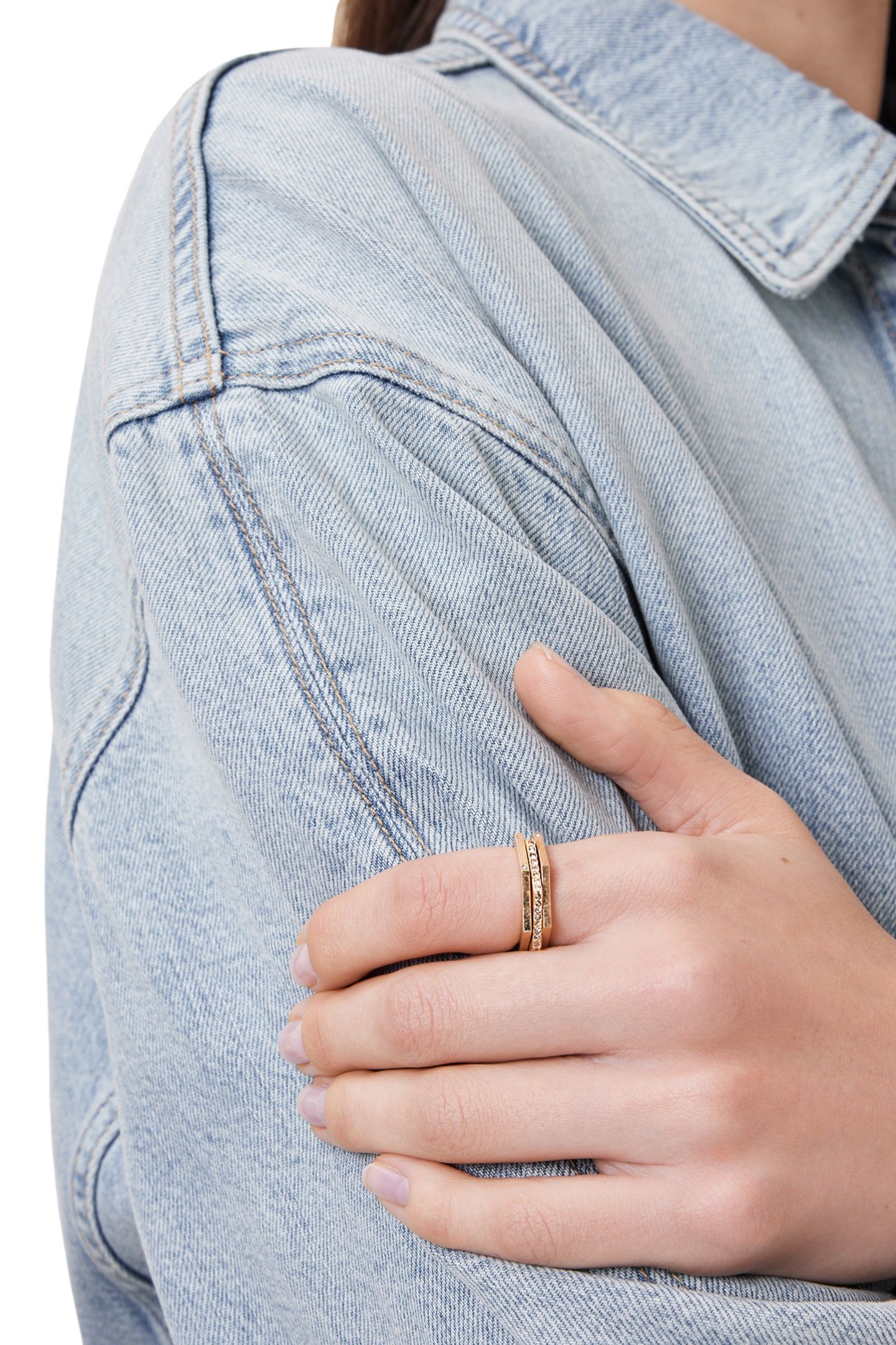 BEX RING SET WARM BRASS 2