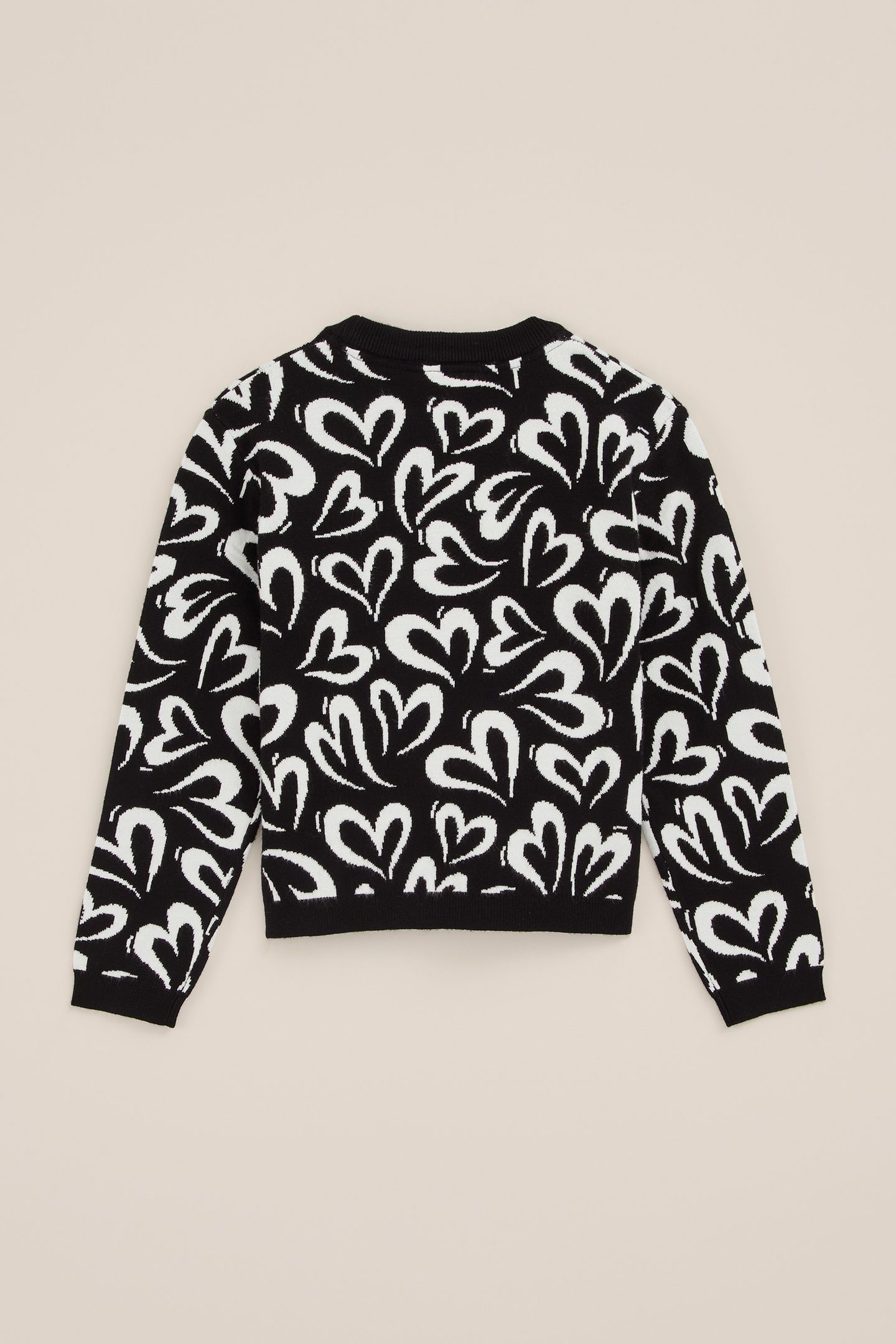 KNITTED PULLOVER BLACK 4