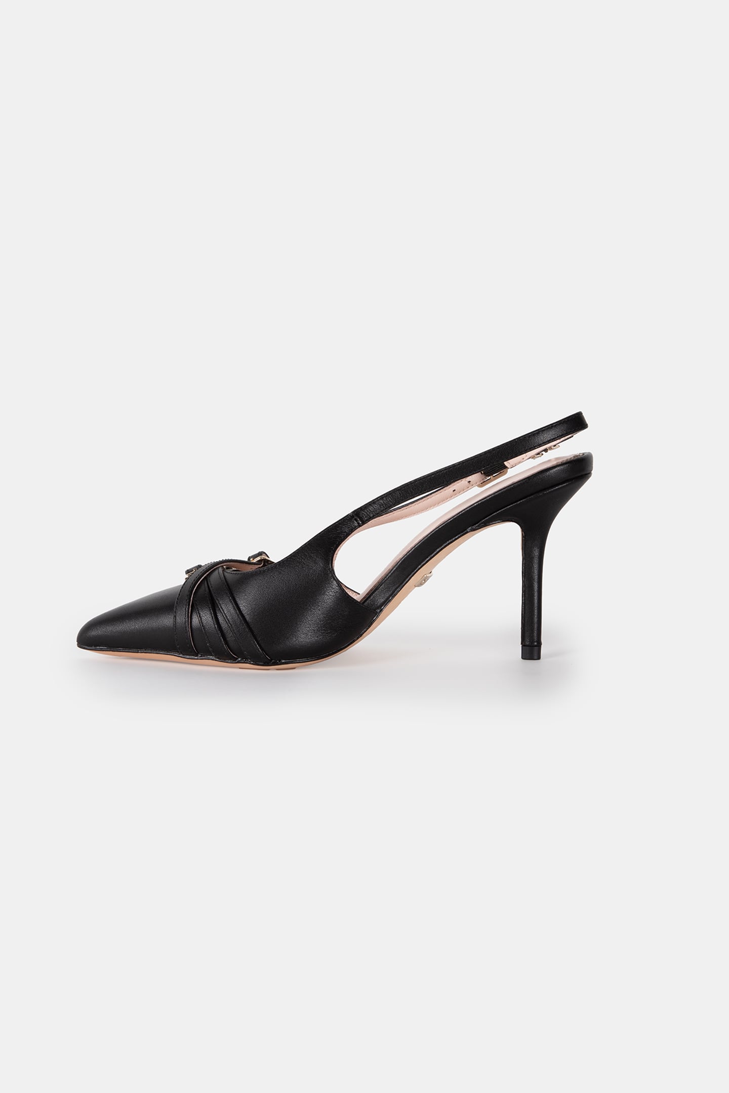 MARCIANO BY GUESS SLING BACK BUCKLE JET BLACK 2
