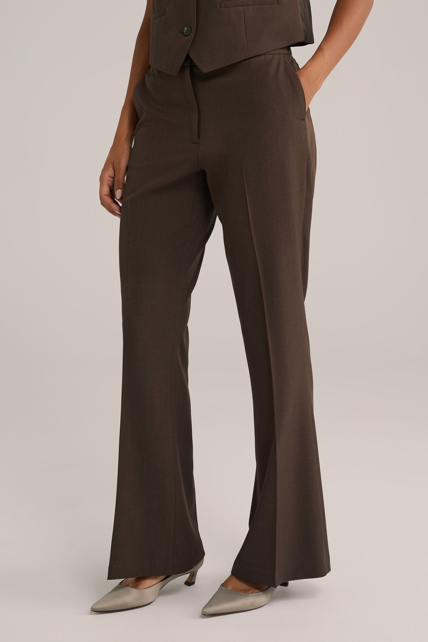 TROUSER DARK BROWN 1