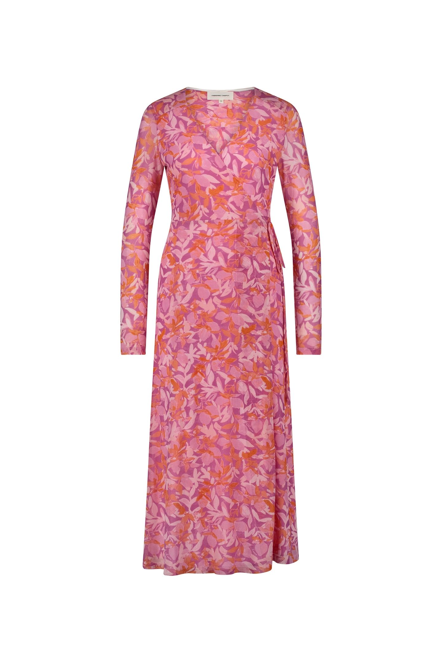 NATTY DRESS PINK GLOW/TANGERINE 4