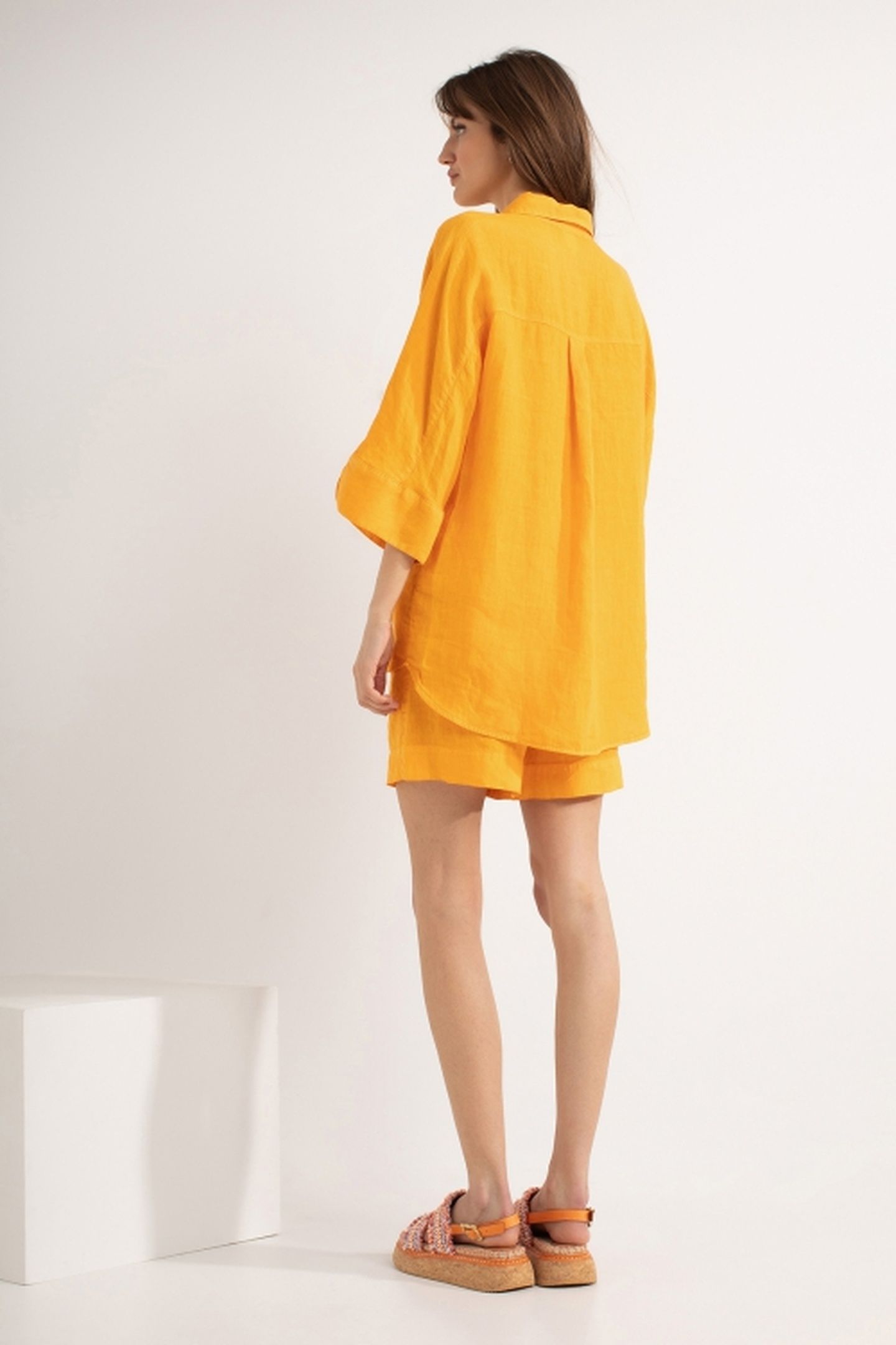 DARLENE BLOUSE LIGHT ORANGE 4