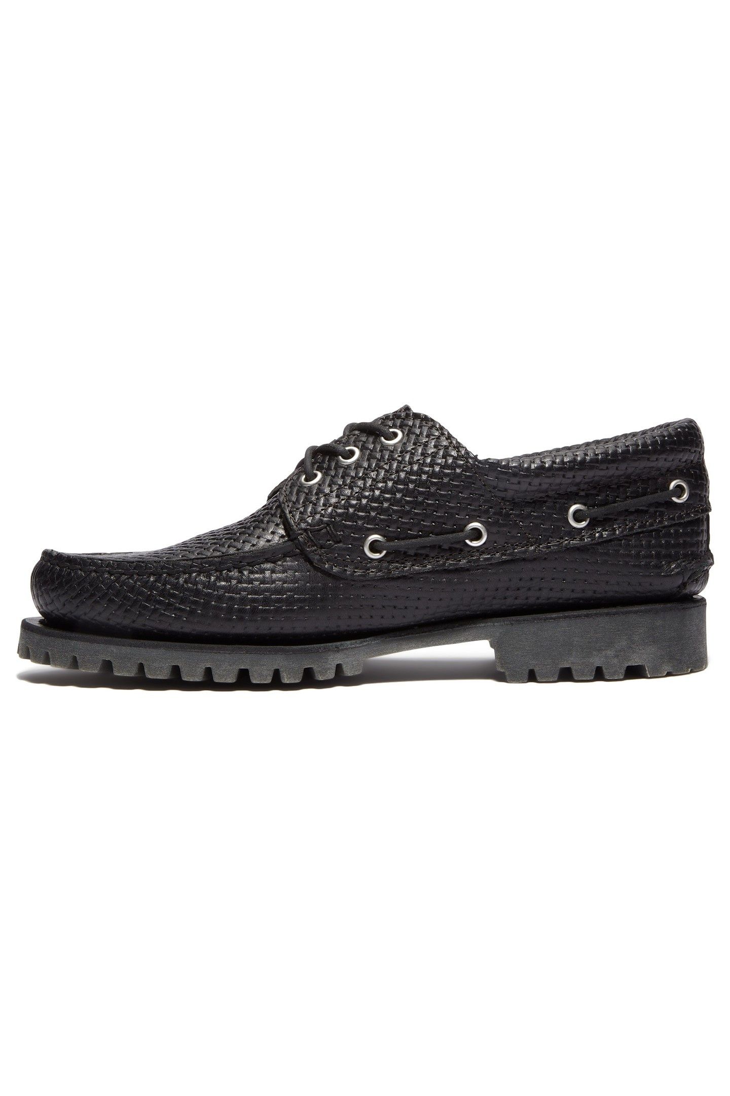 AUTHENTIC BOAT SHOE BLACK FULL GRAIN BROWN 3