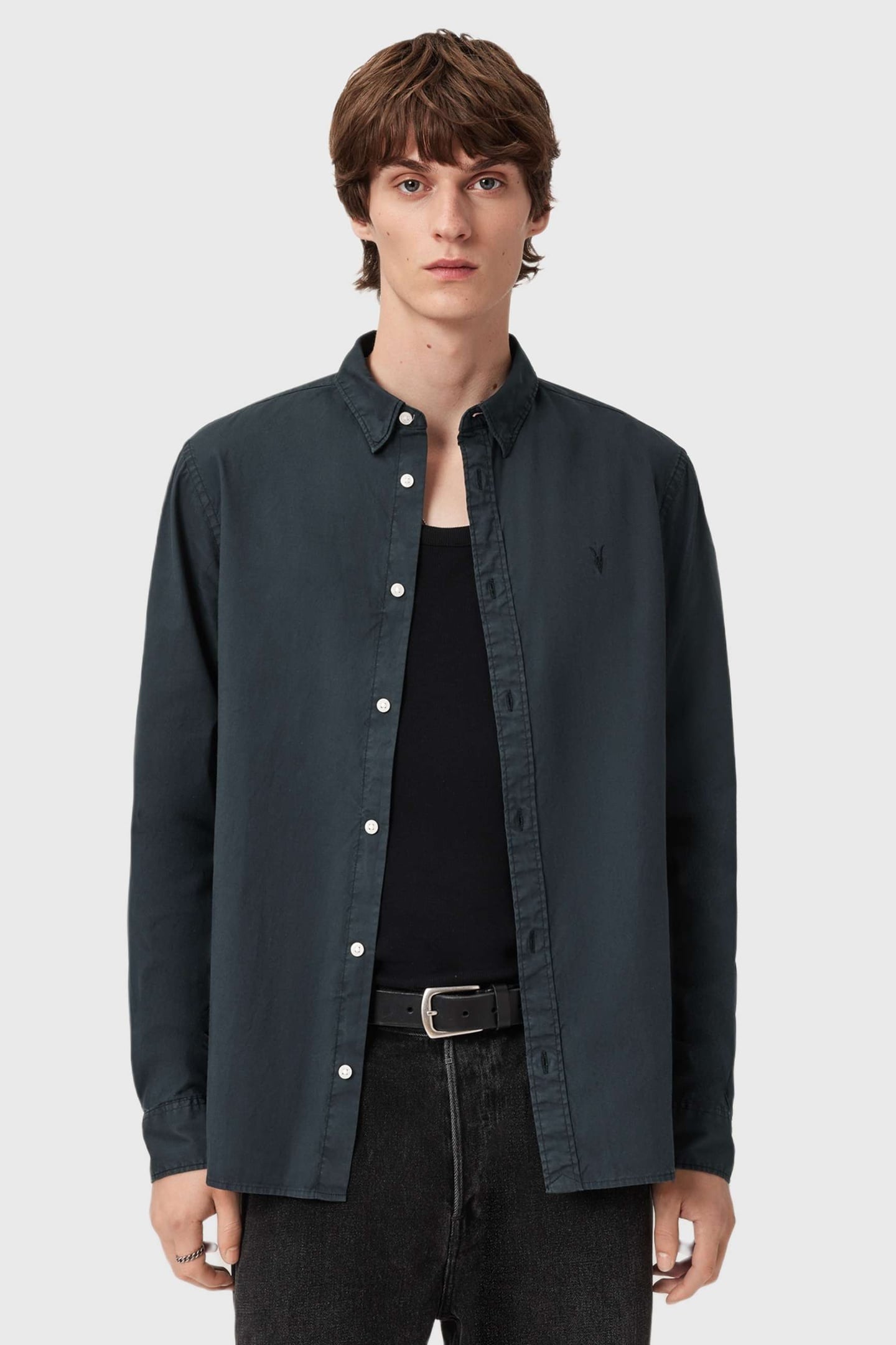 HAWTHORNE LS SHIRT CASCADE BLUE 1