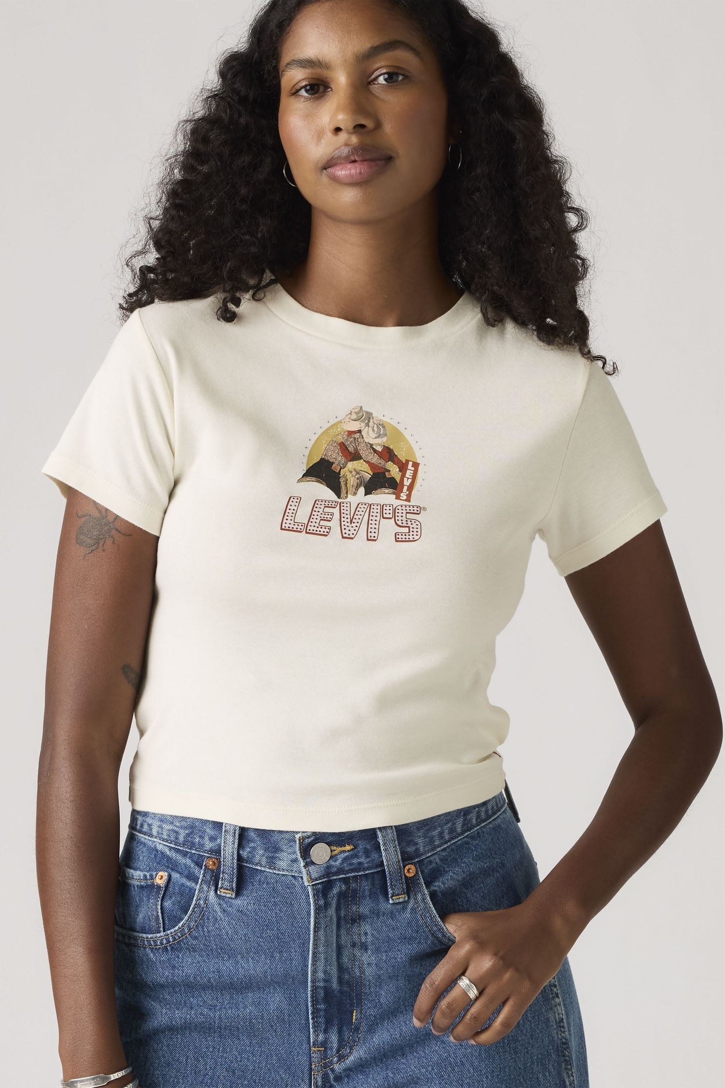 GRAPHIC ESSENTIAL SPORTY TEE WHITE 1