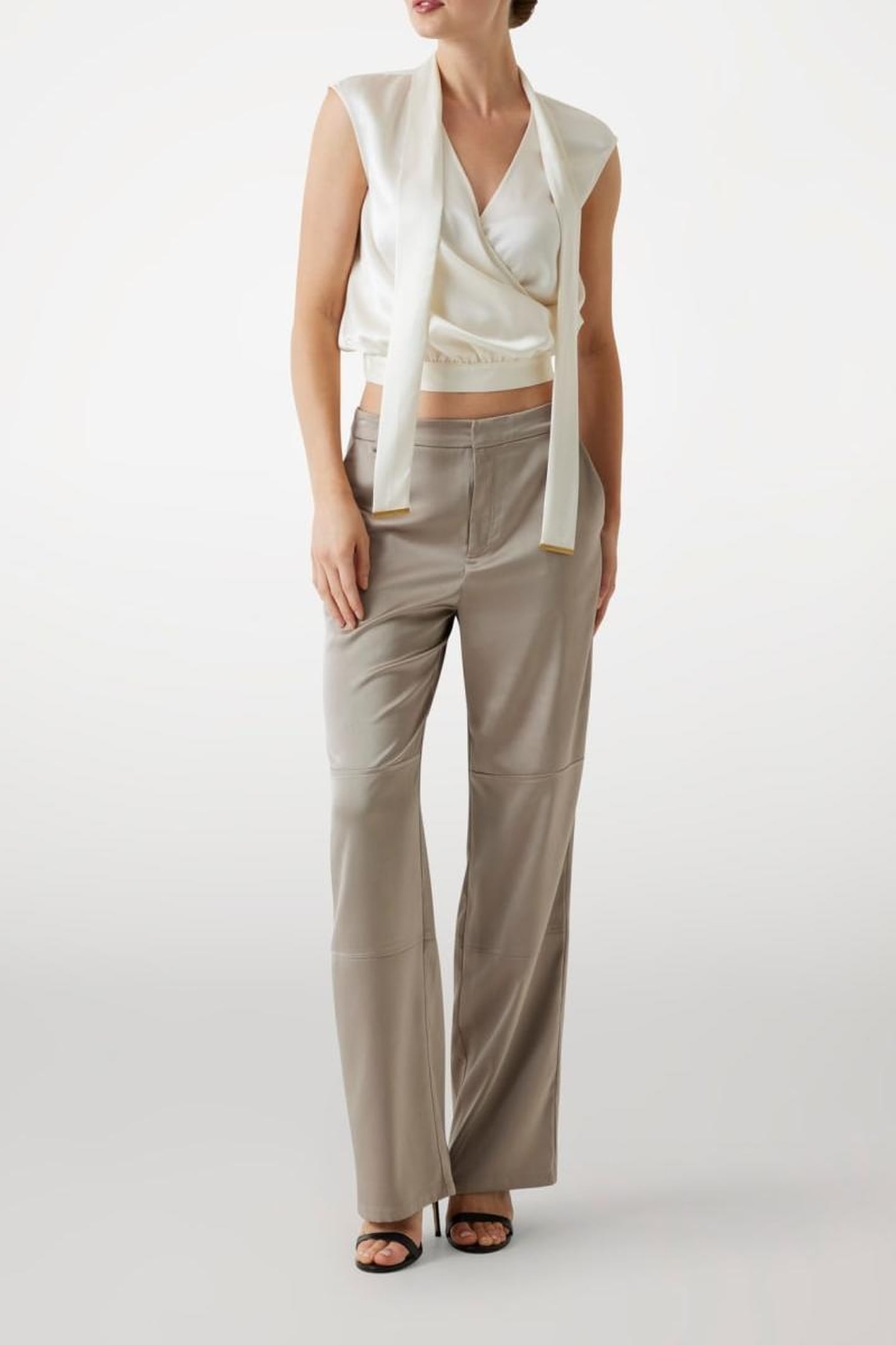 MARCIANO BY GUESS EVA CARGO PANT NATURAL ALMOND 1