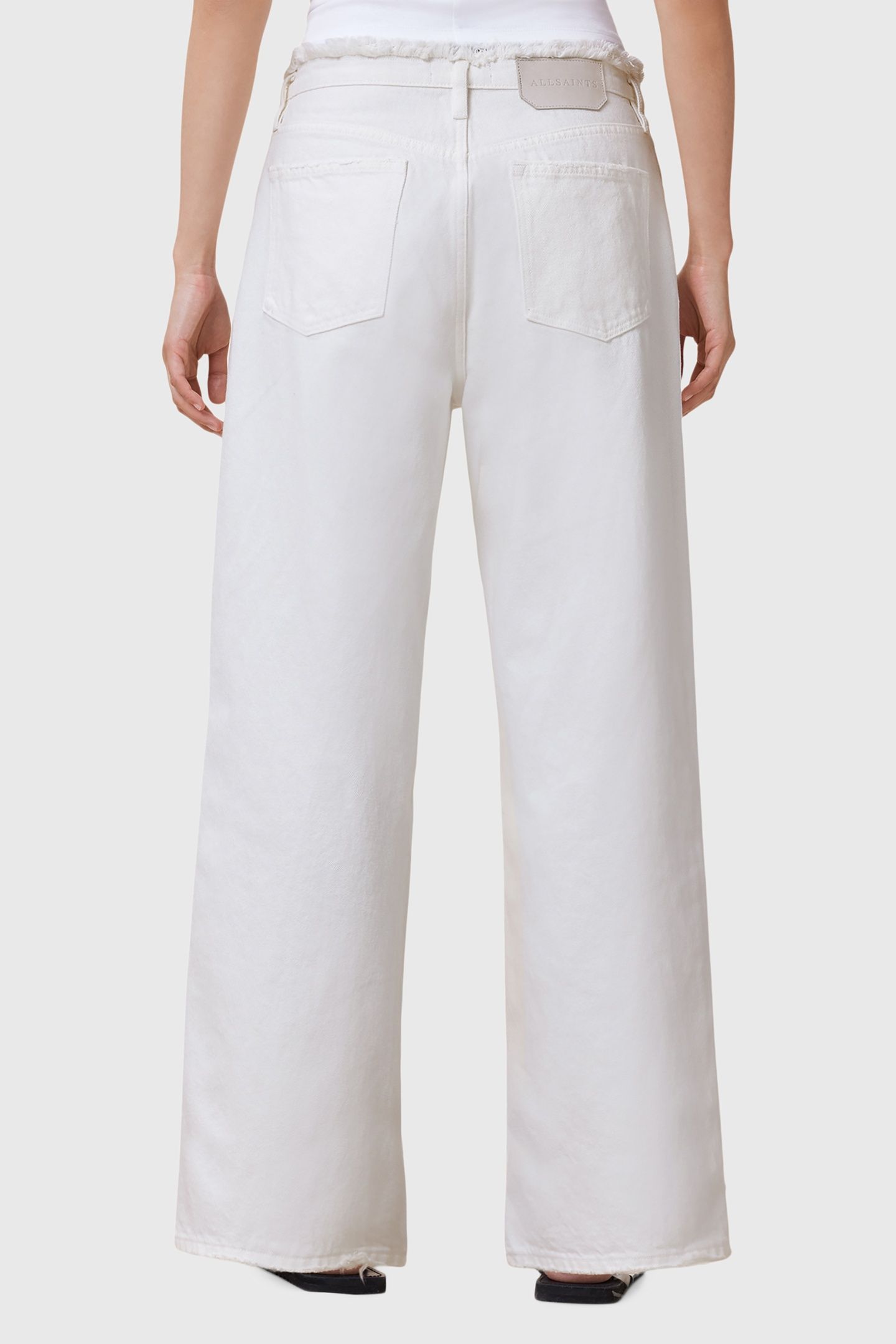 BLAKE FRAY JEAN CHALK WHITE 5